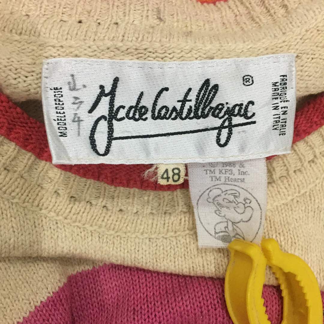 Wool Blend Knitwear JC DE Castelbajac x POPEYE Cartoon