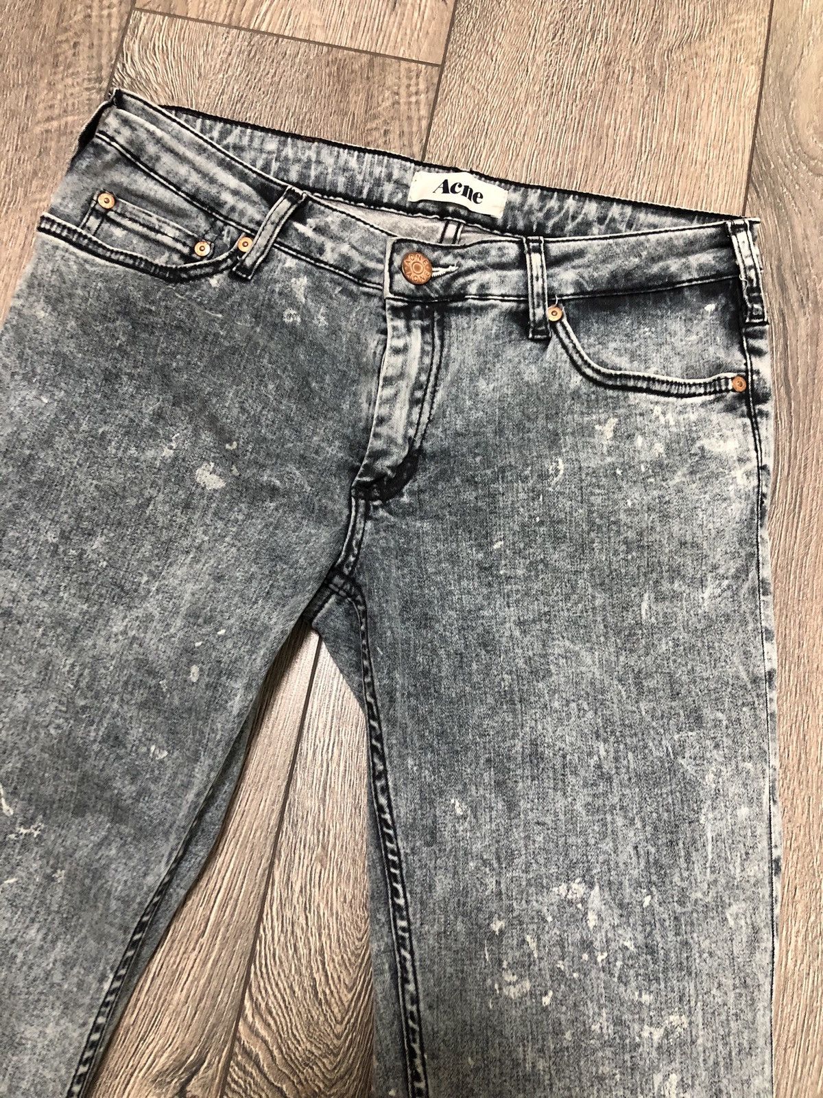 Acne Studios Acne KEX/BLACK SNOW jeans 31/32 Size US 31 - 3 Thumbnail