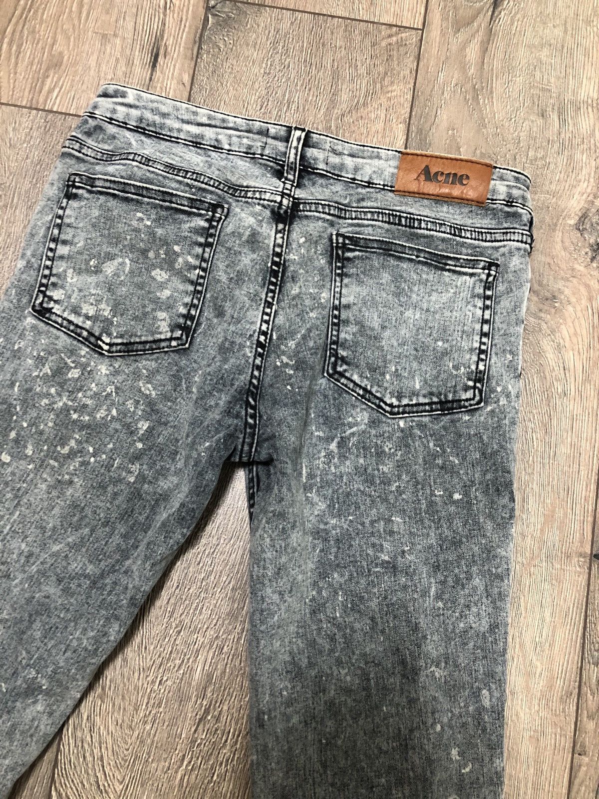 Acne Studios Acne KEX/BLACK SNOW jeans 31/32 Size US 31 - 4 Thumbnail