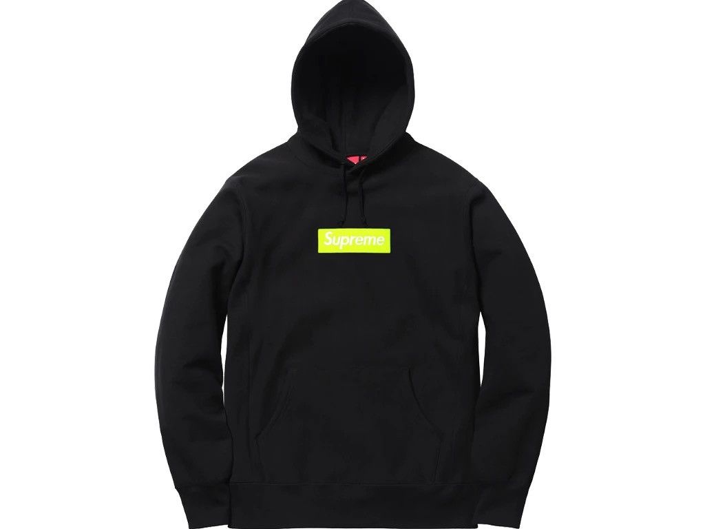 Supreme neon green hoodie sale