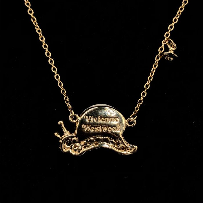 Vivienne westwood deals snail necklace