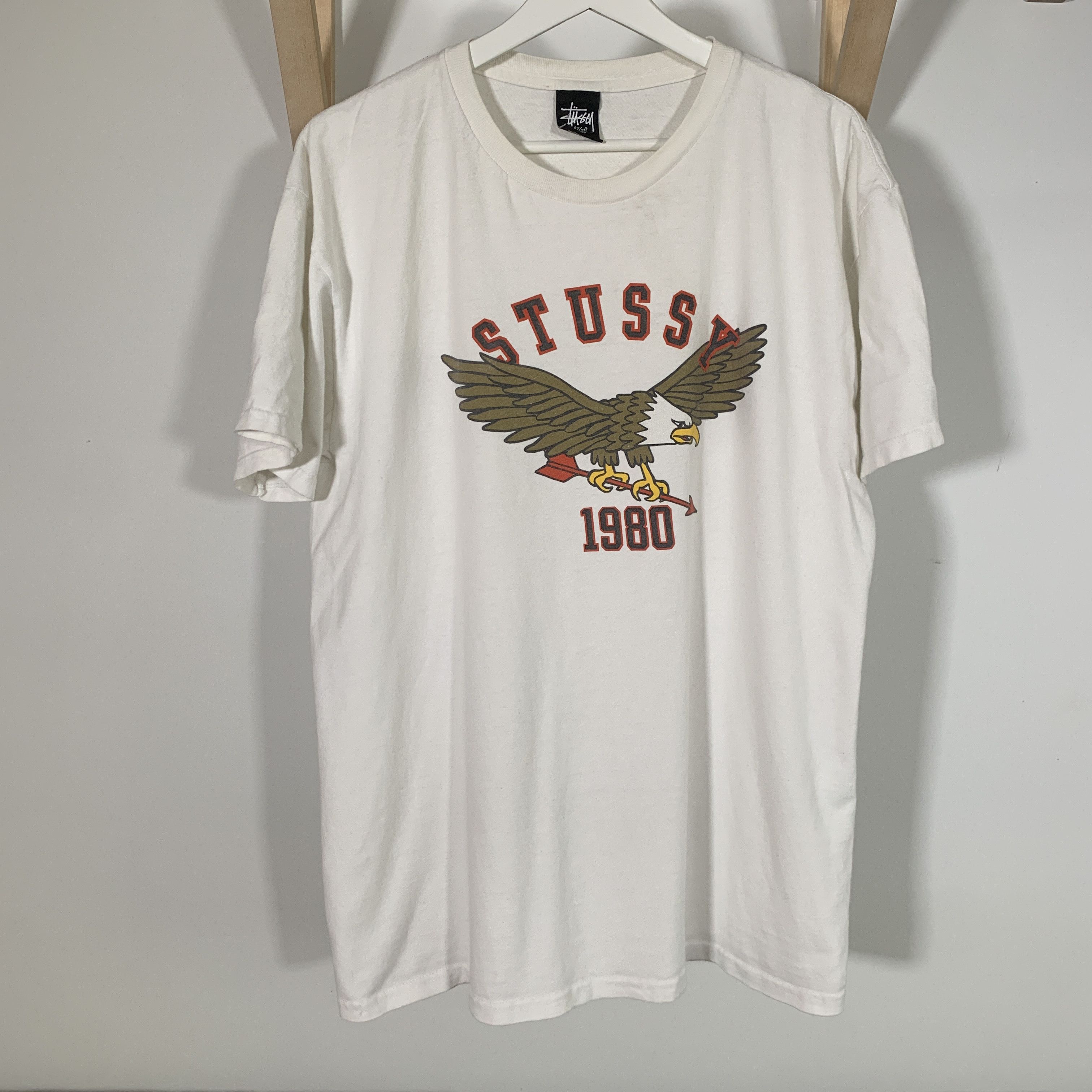 Stussy Y2K Stussy Eagle Spellout Shirt Size US L / EU 52-54 / 3 - 1 Thumbnail