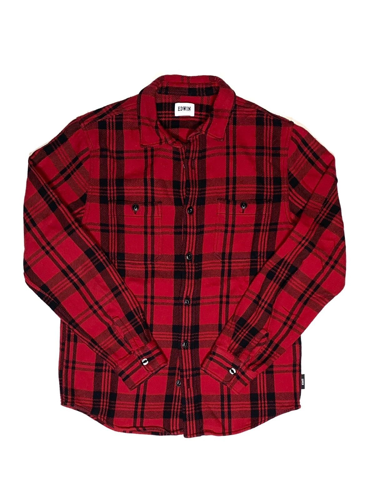 Edwin × Japanese Brand Edwin Buffalo Workwear Flannel Shirt Size US S / EU 44-46 / 1 - 1 Thumbnail