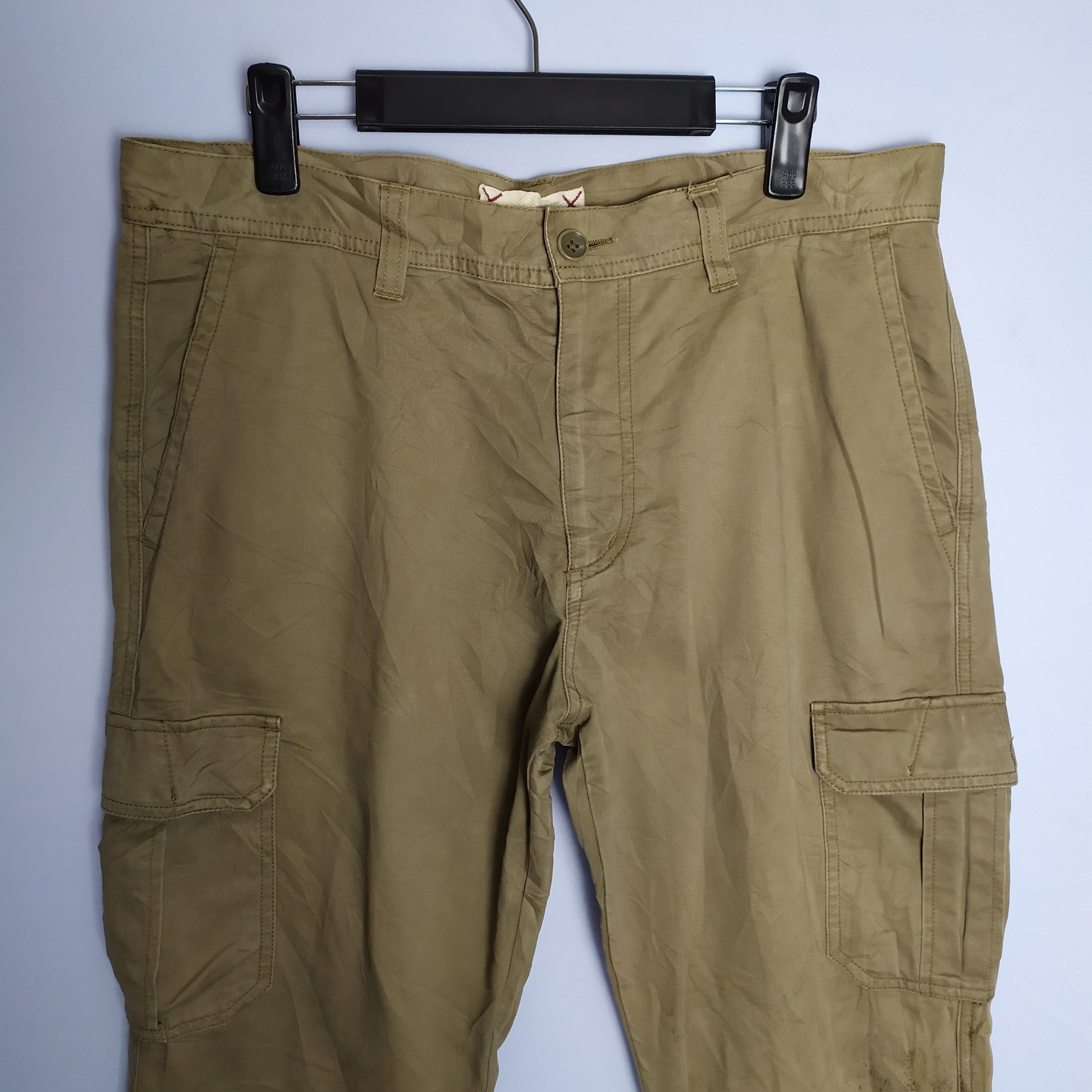 Japanese Brand Japanese Brand Cargo Pants Size US 35 - 4 Thumbnail