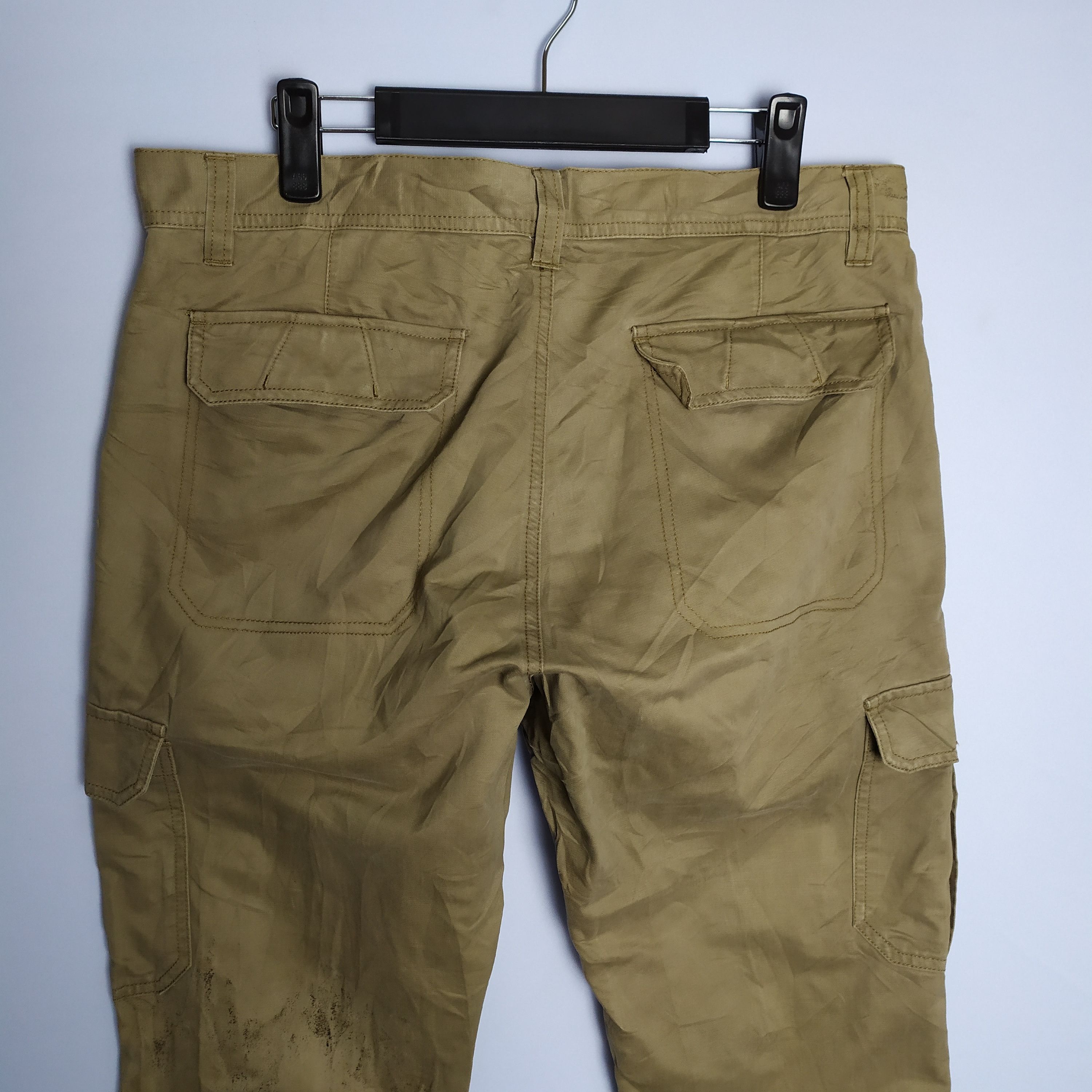 Japanese Brand Japanese Brand Cargo Pants Size US 35 - 3 Thumbnail
