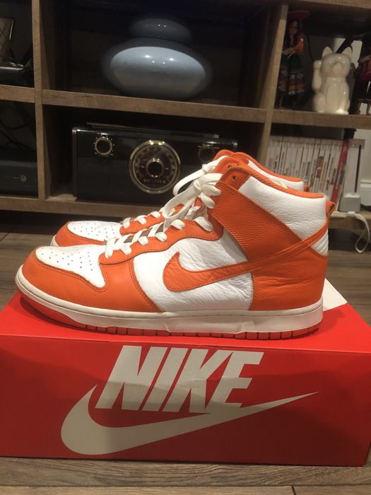 Nike Dunk High Retro QS Syracuse 2016 | Grailed