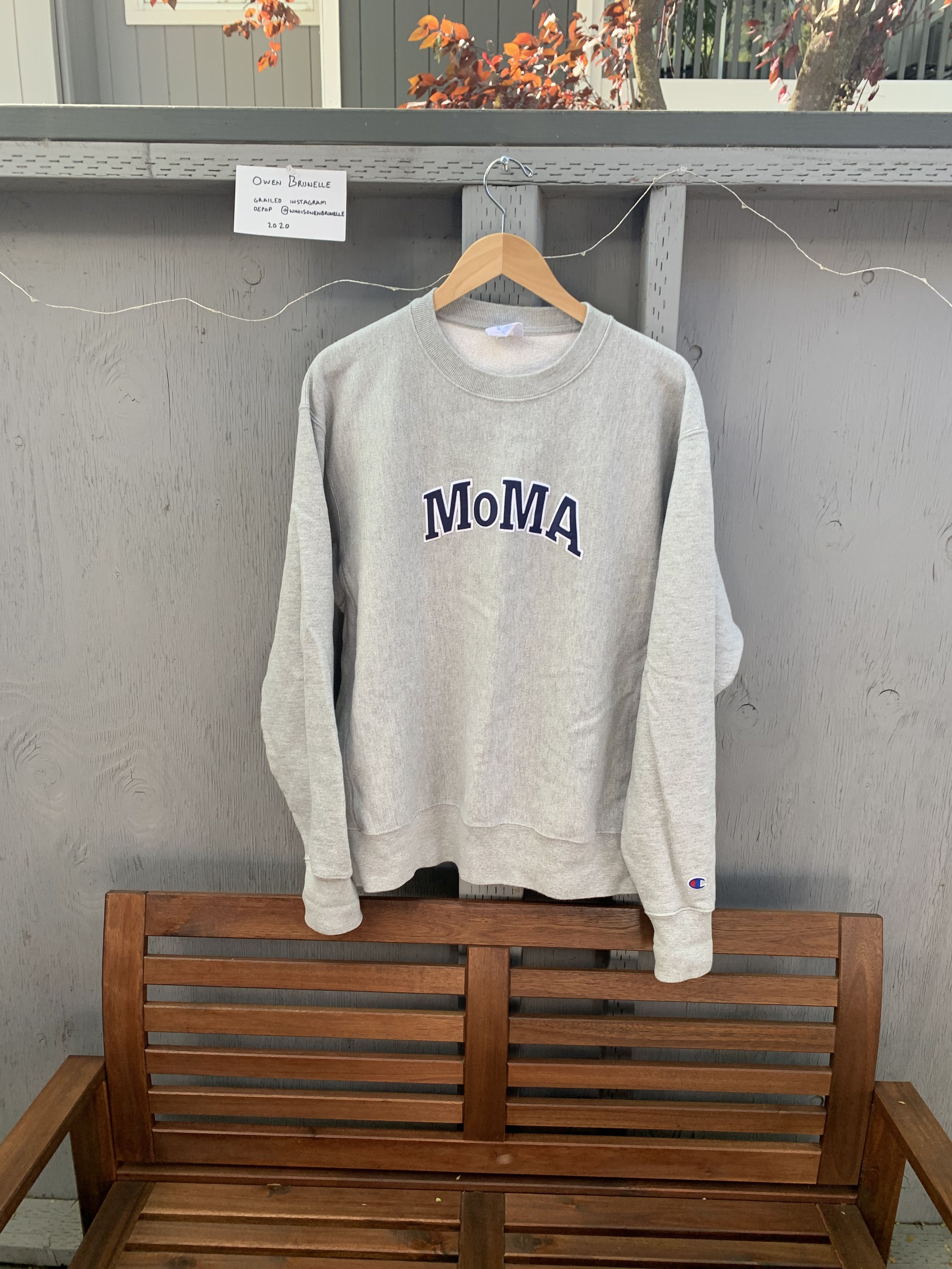 Champion Yoko Ono 2019 MoMA Sweatshirt | Grailed