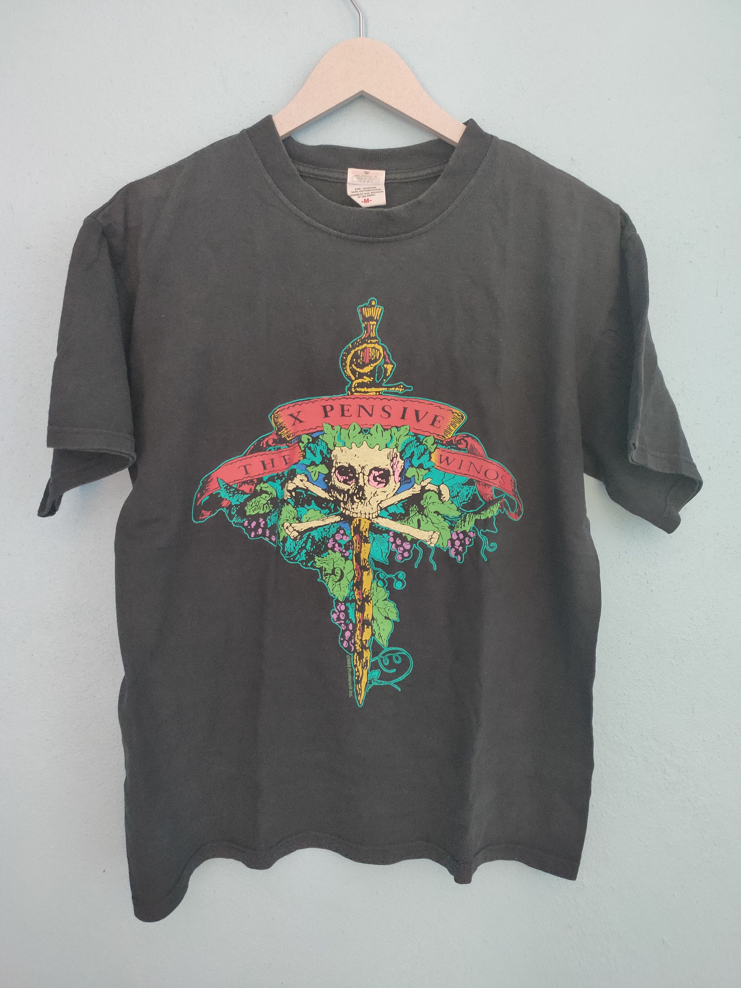 Band Tees × The Rolling Stones Vintage 90's Keith Richards the X