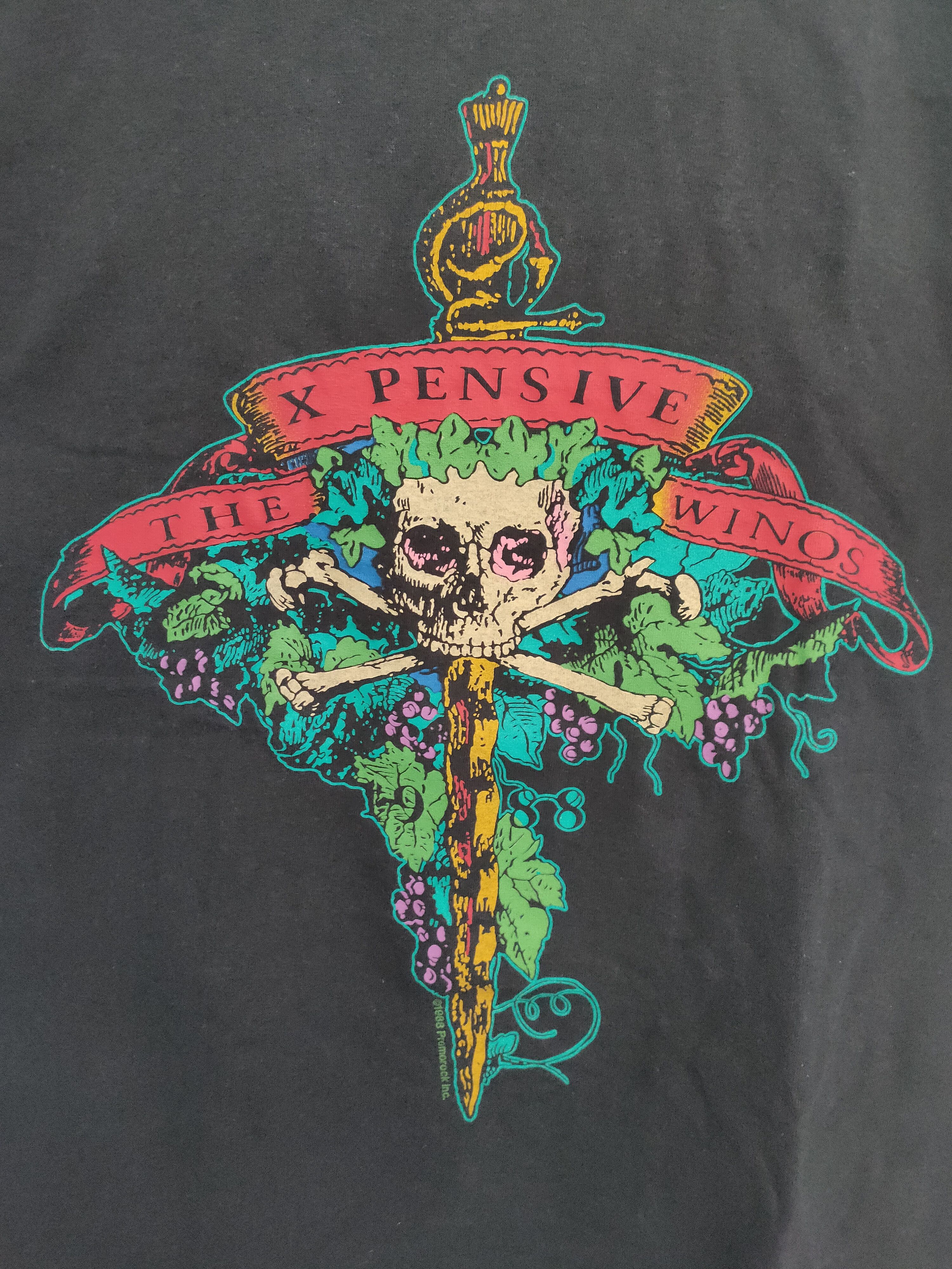 Band Tees × The Rolling Stones Vintage 90's Keith Richards the X