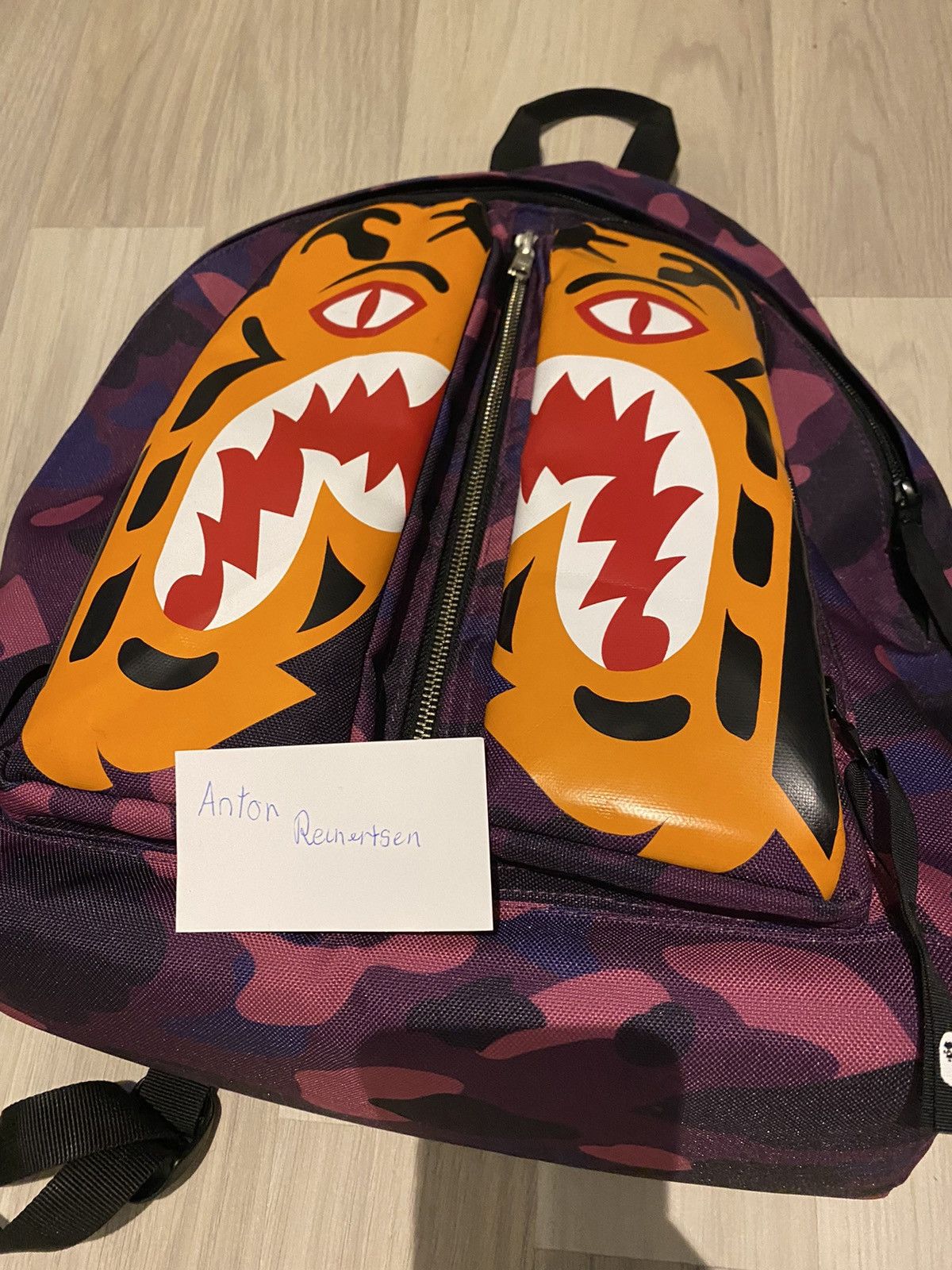 Bape Bape color camo tiger day pack | Grailed