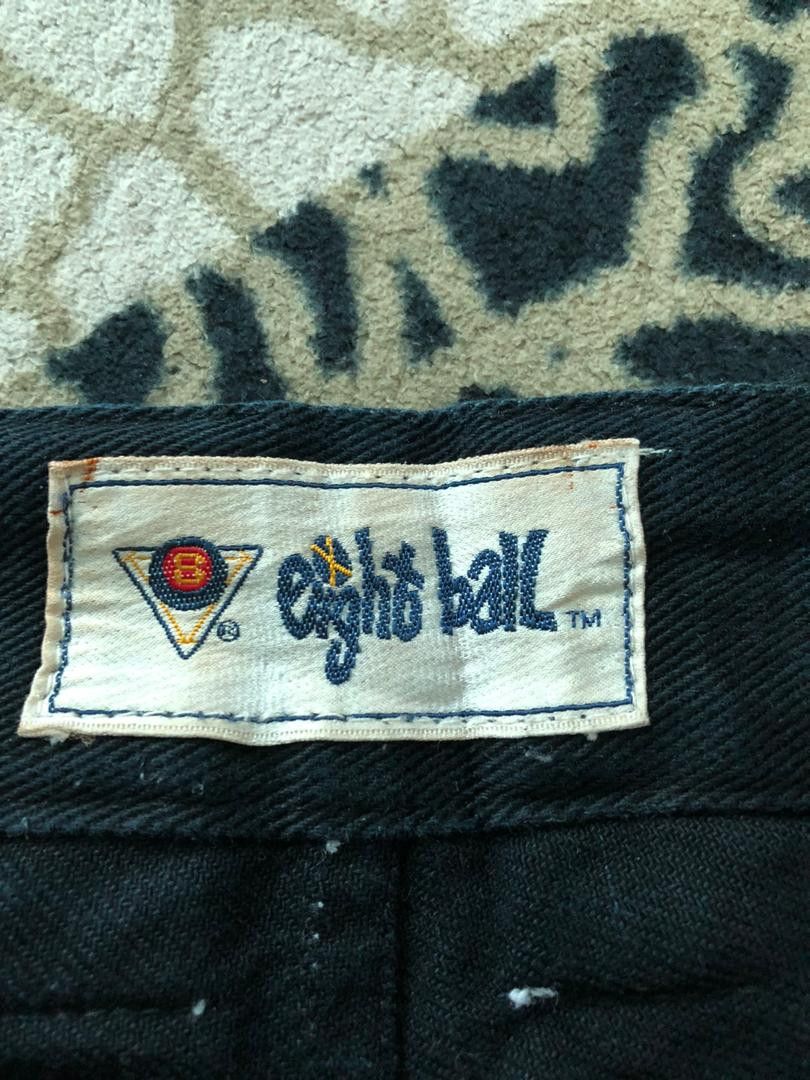 Vintage Vintage Eight Ball Short Pant Baggy Pants Hiphop Skater Size US 36 / EU 52 - 7 Thumbnail
