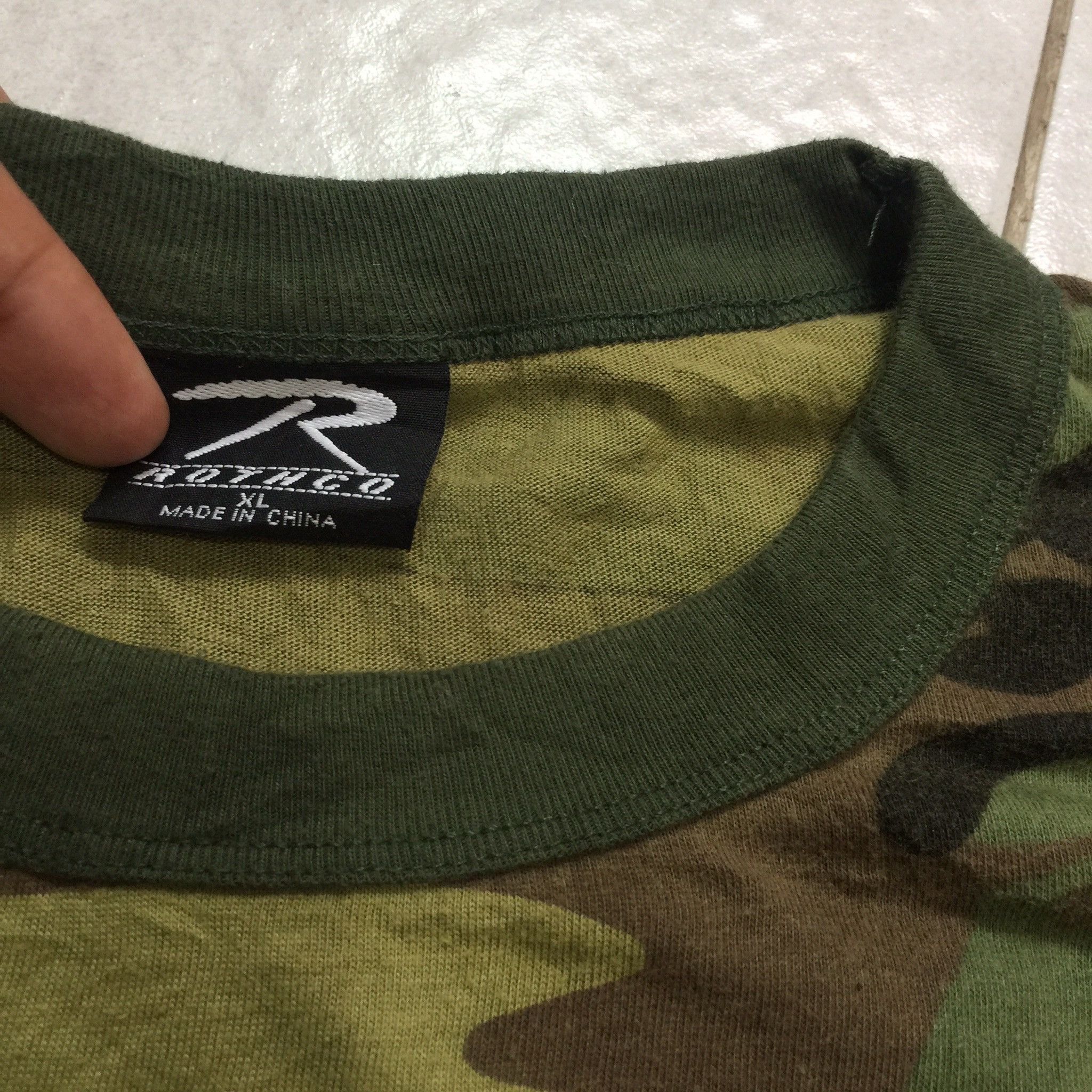 Rothco Vintage Y2K Allied Camo Long Sleeve Military Tee XL Size US XL / EU 56 / 4 - 3 Thumbnail