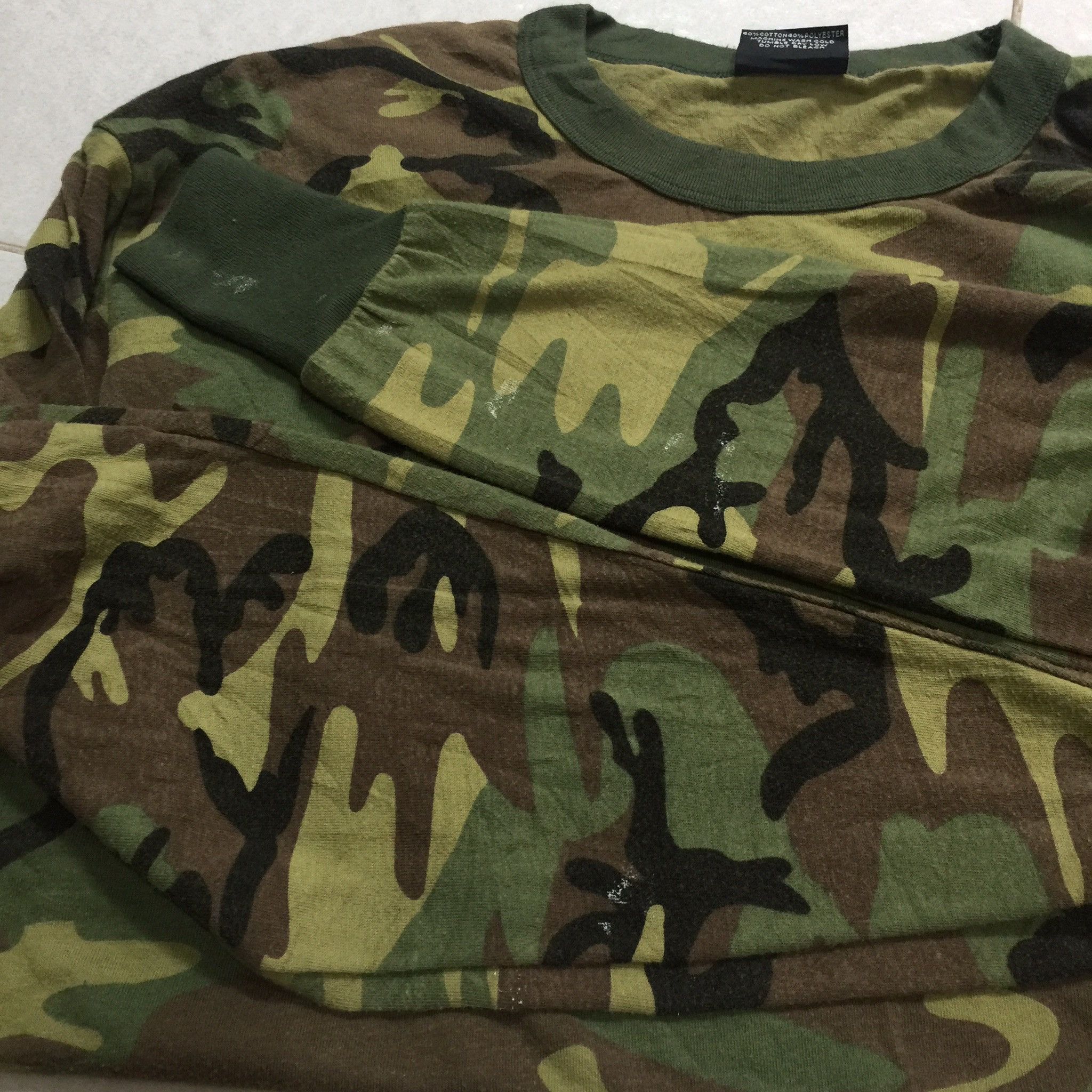 Rothco Vintage Y2K Allied Camo Long Sleeve Military Tee XL Size US XL / EU 56 / 4 - 6 Thumbnail