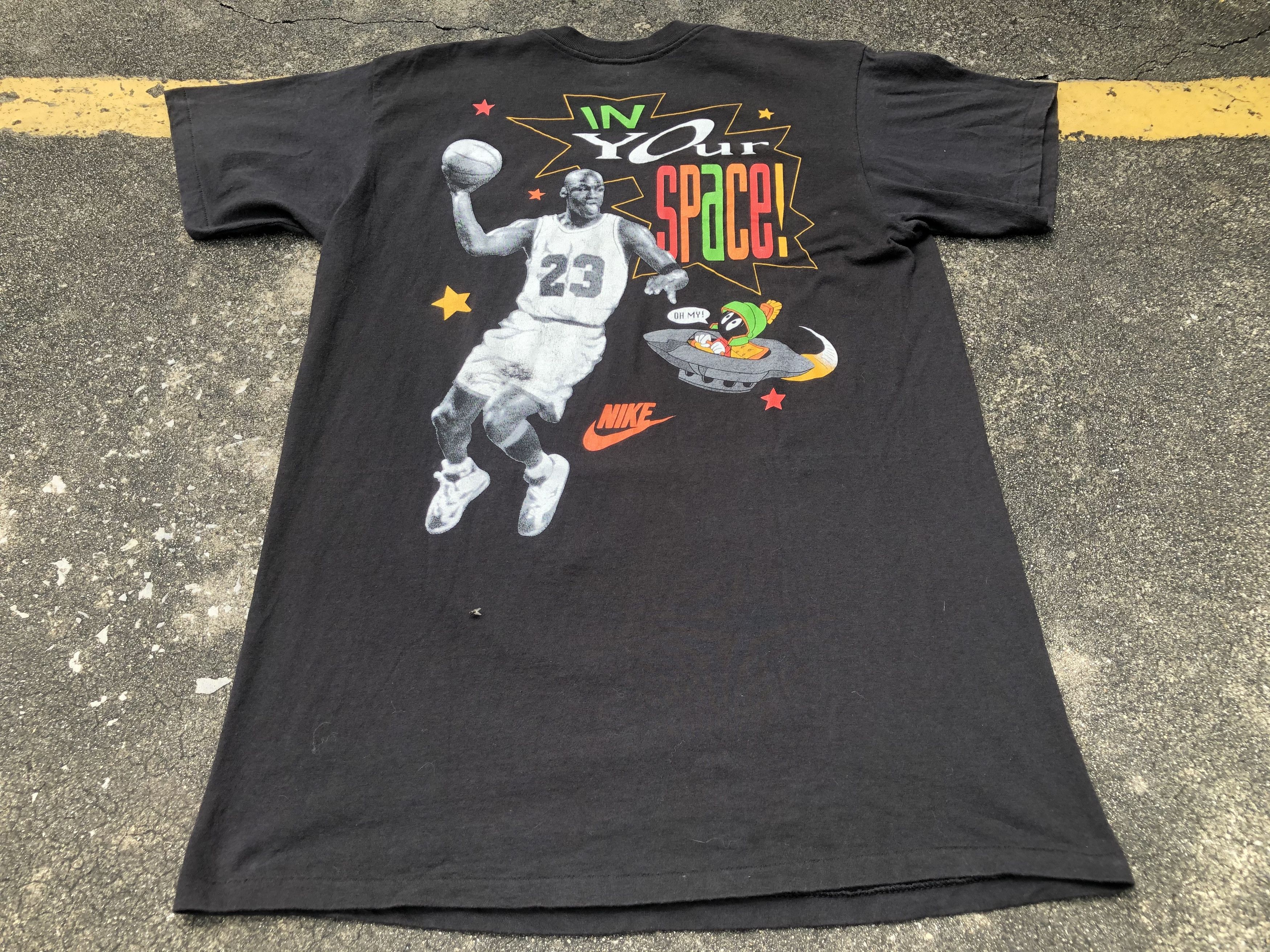 VTG NIKE Michael Jordan In Your Space Looney Tunes T-Shirt