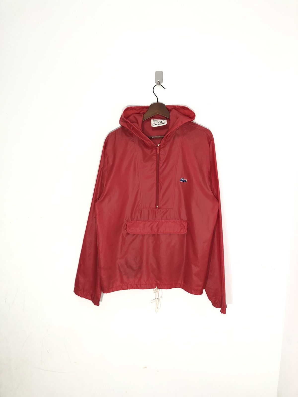 Izod Izod Lacoste Windbreaker Red J18 Size US M / EU 48-50 / 2 - 2 Thumbnail