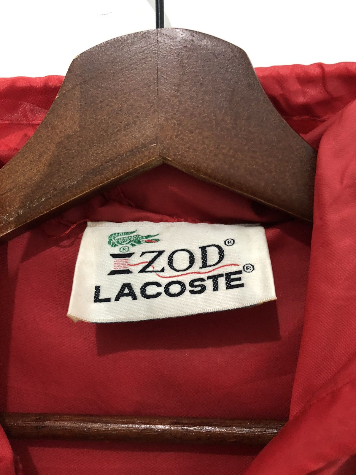 Izod Izod Lacoste Windbreaker Red J18 Size US M / EU 48-50 / 2 - 4 Thumbnail