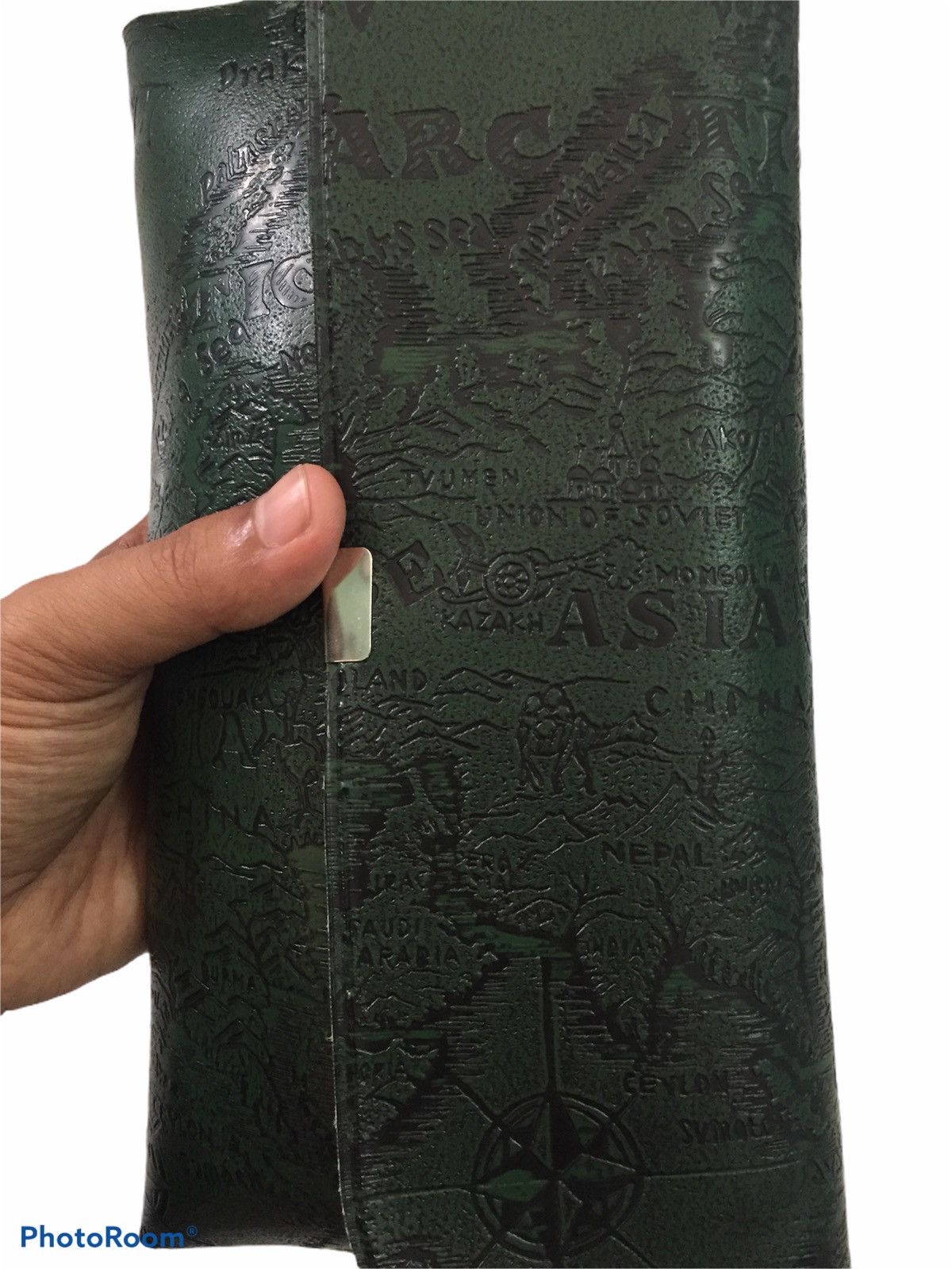 Japanese Brand Unique Map Style Purse Size ONE SIZE - 5 Thumbnail