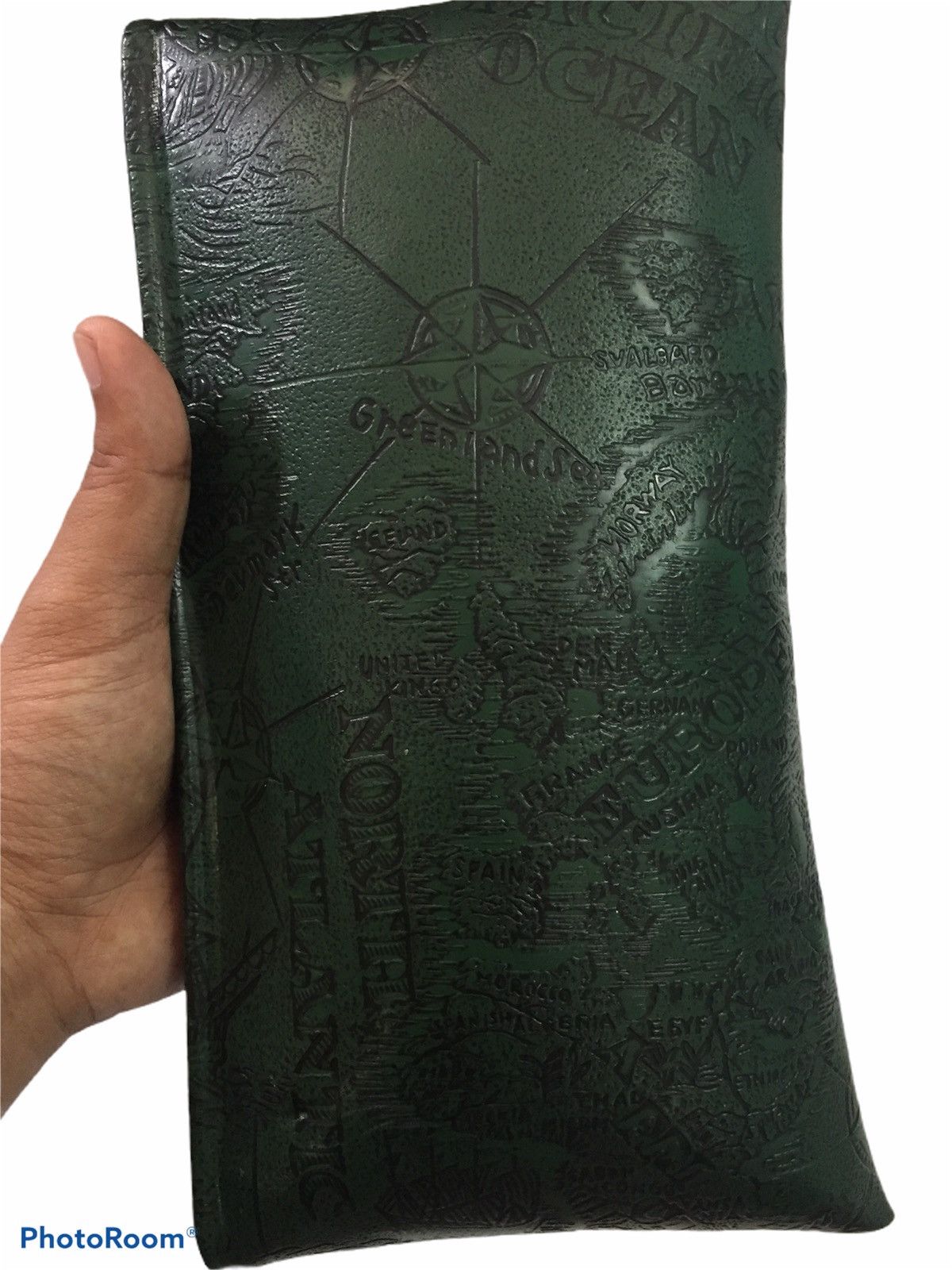 Japanese Brand Unique Map Style Purse Size ONE SIZE - 6 Thumbnail