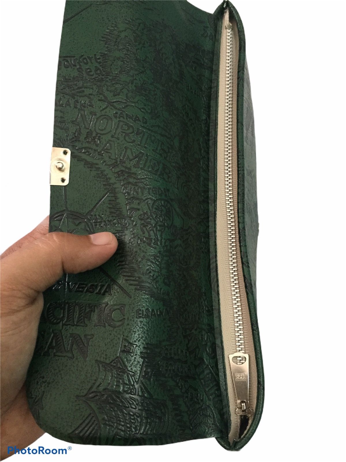 Japanese Brand Unique Map Style Purse Size ONE SIZE - 7 Thumbnail
