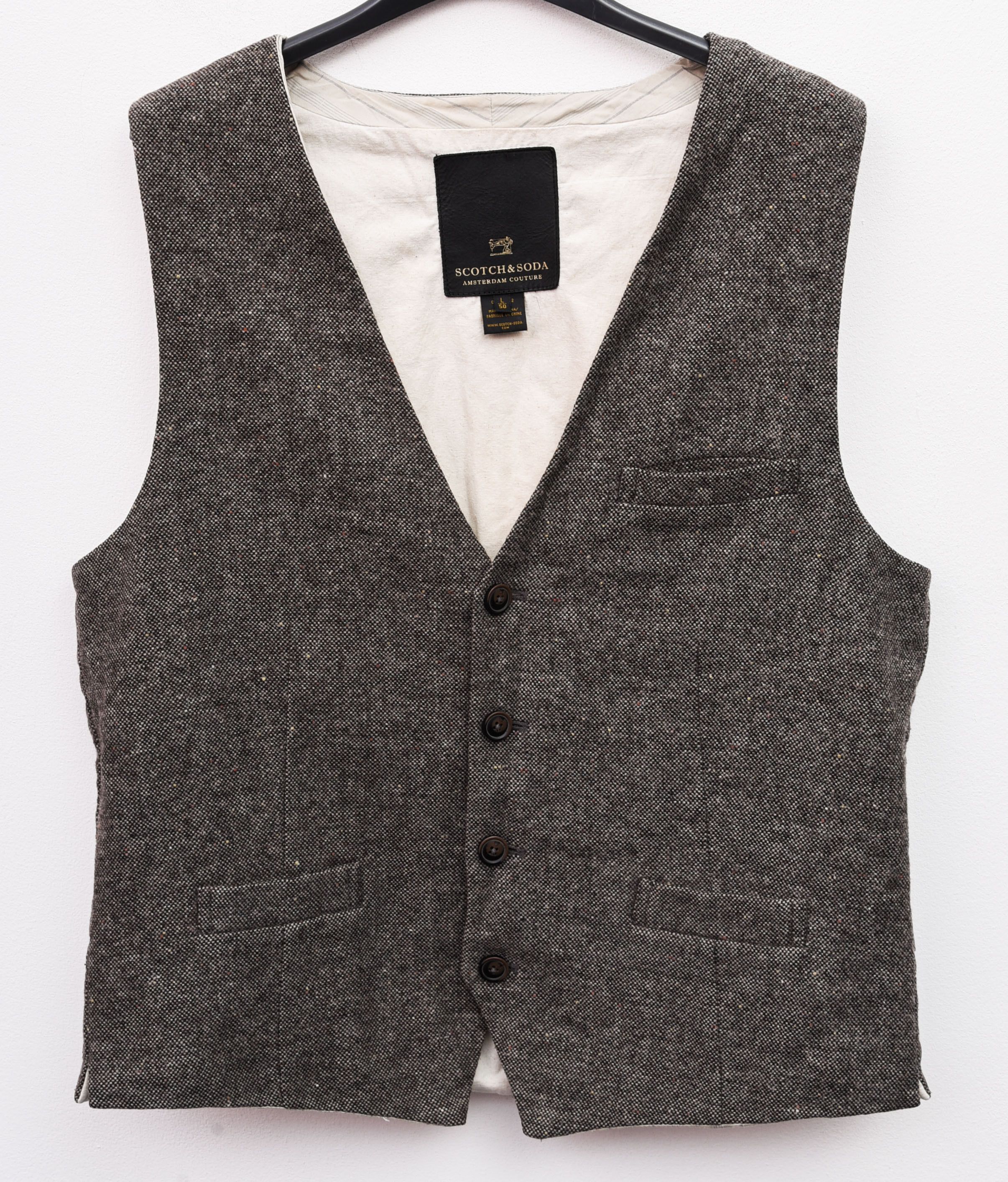 Scotch & Soda SCOTCH & SODA Amsterdam Couture Vest Wool Smart Gilet ...
