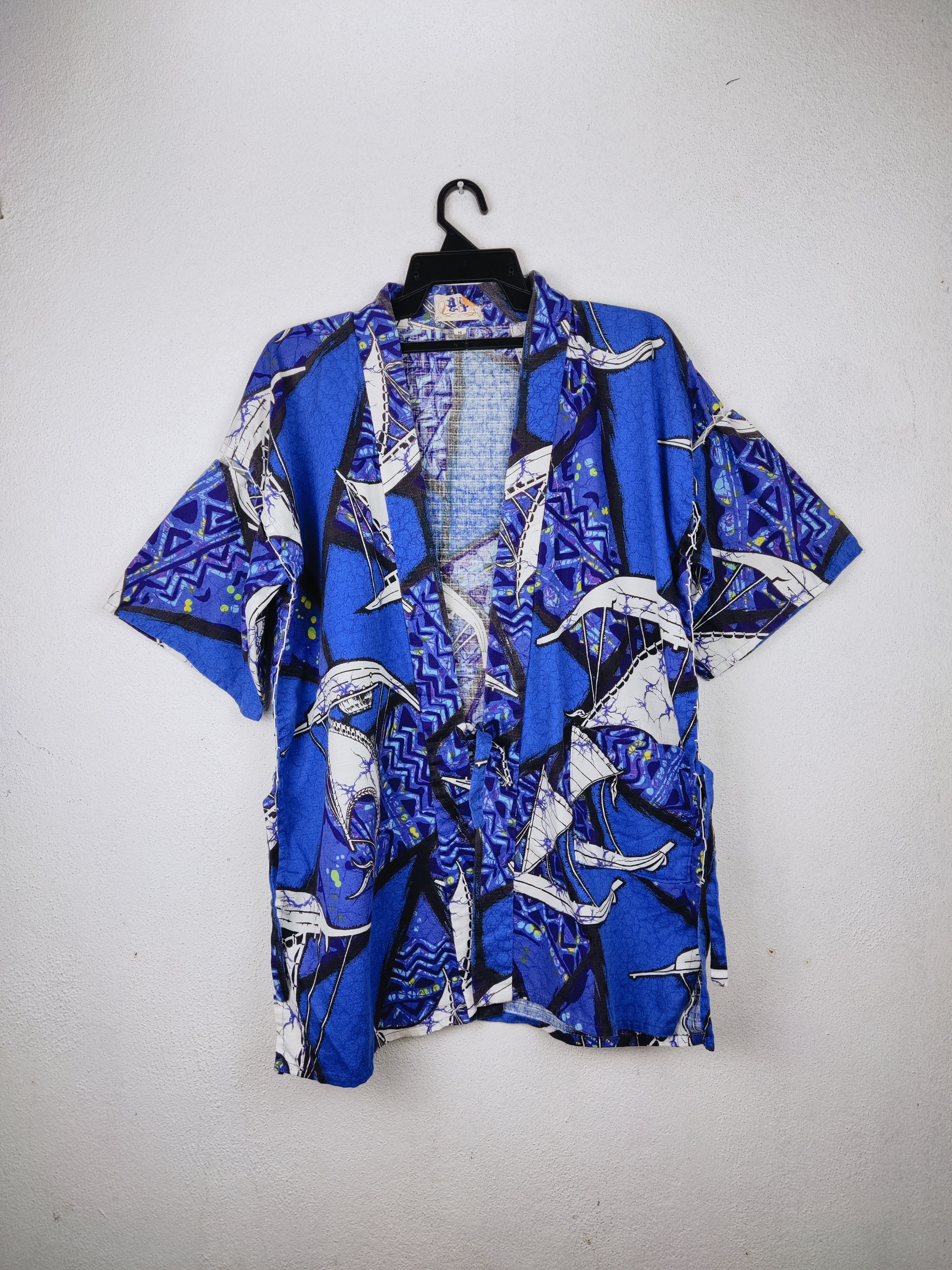 Men Summer Kimono Hapi Hoari Style