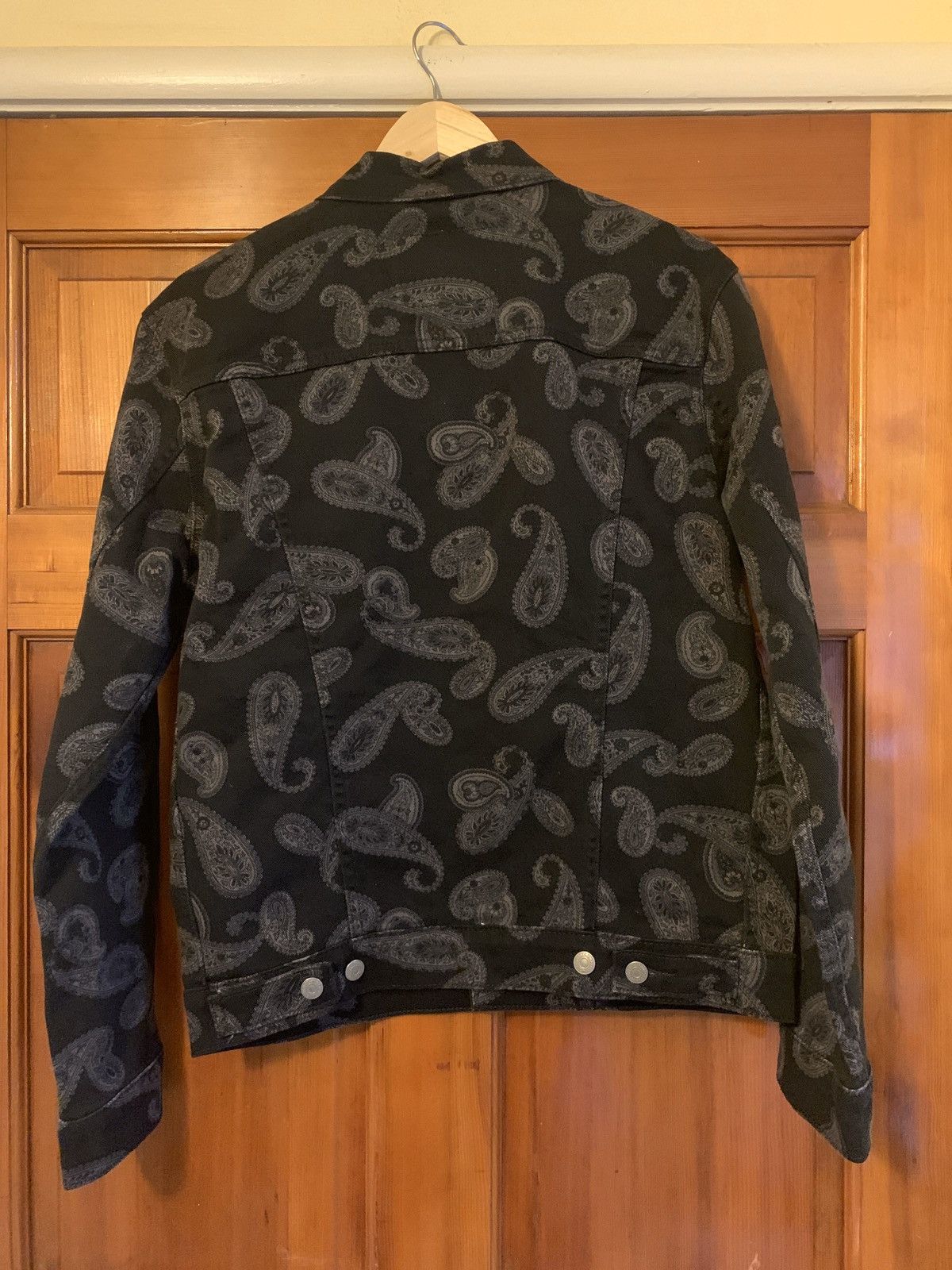 Levi's × Levi's Vintage Clothing *RARE* Brand New Levi’s Black Paisley Denim Jacket -S/M/L Size US M / EU 48-50 / 2 - 3 Thumbnail