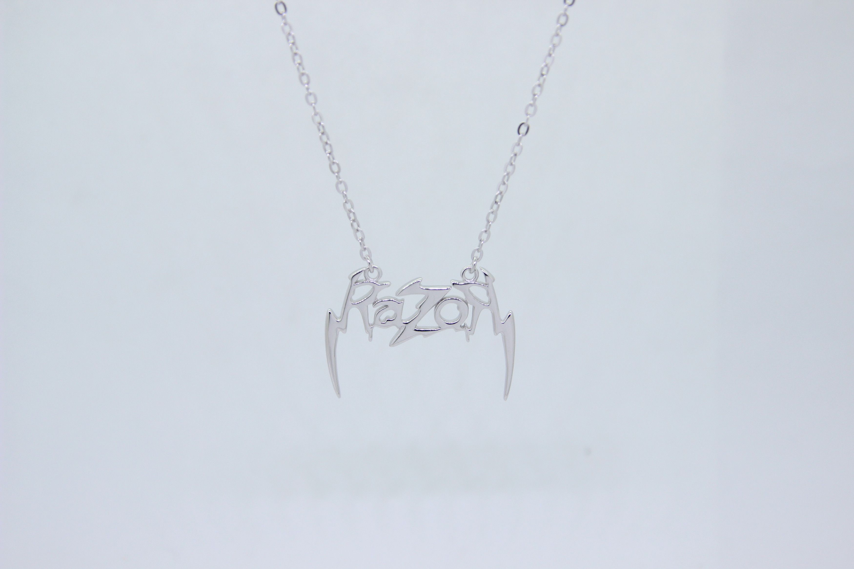 Raf Simons RAF SIMONS 'Razor' Necklace - 92.5% sterling silver | Grailed