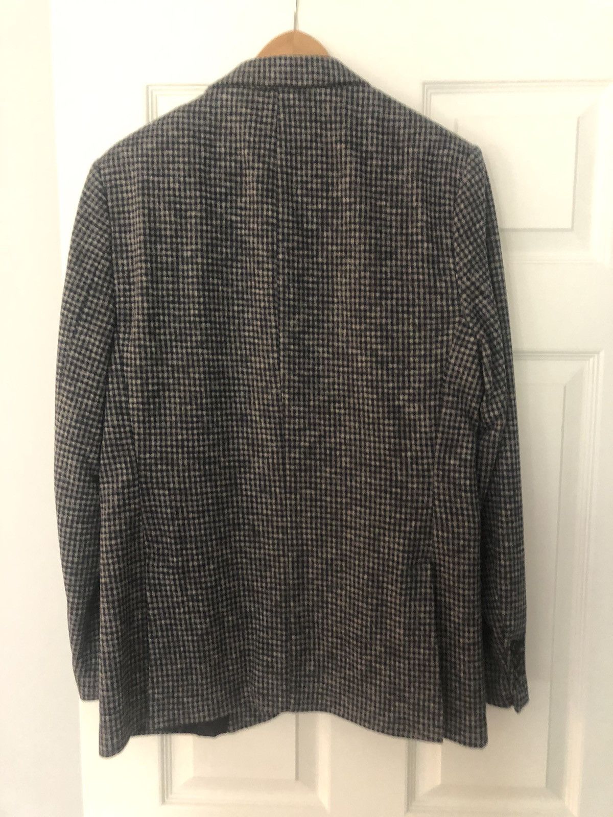 Zara Zara Grey Plaid Knit Suit Size 40R - 2 Thumbnail