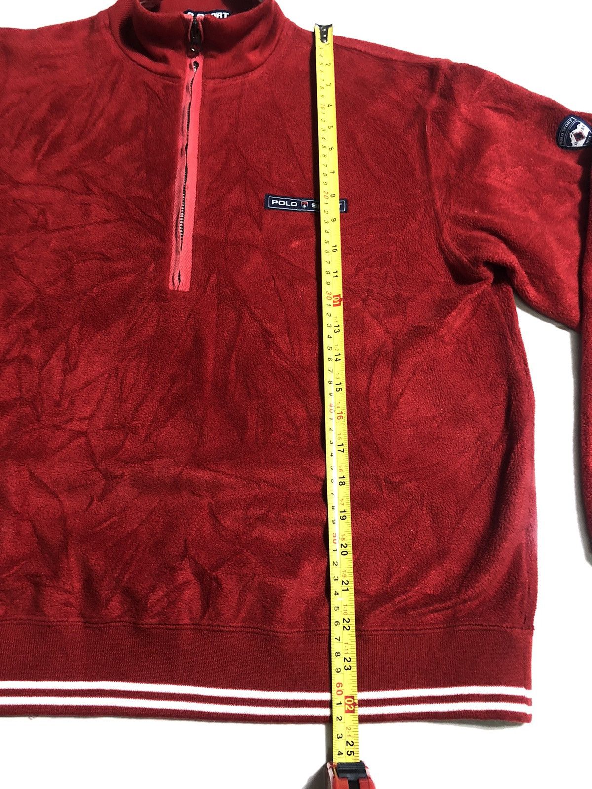 Polo Ralph Lauren Vintage Polo Sport Fleece Half Zip Jacket Size US M / EU 48-50 / 2 - 7 Thumbnail