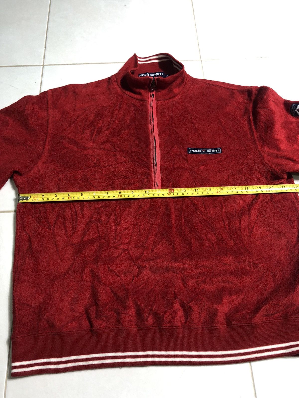 Polo Ralph Lauren Vintage Polo Sport Fleece Half Zip Jacket Size US M / EU 48-50 / 2 - 8 Thumbnail