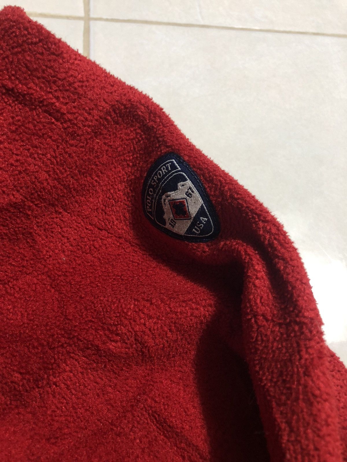 Polo Ralph Lauren Vintage Polo Sport Fleece Half Zip Jacket Size US M / EU 48-50 / 2 - 3 Thumbnail