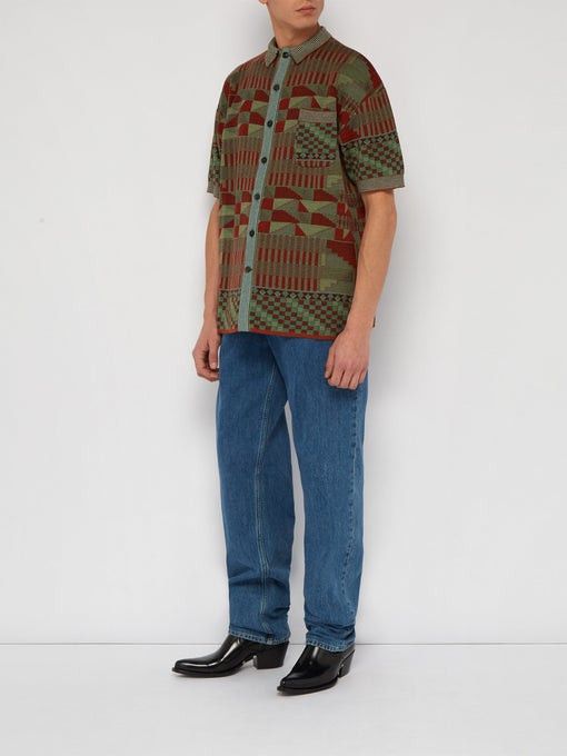 Y/Project BNWT SS19 Y/PROJECT RUNWAY LOOK 33 JACQUARD KNIT SWEATER M Size US M / EU 48-50 / 2 - 17 Thumbnail