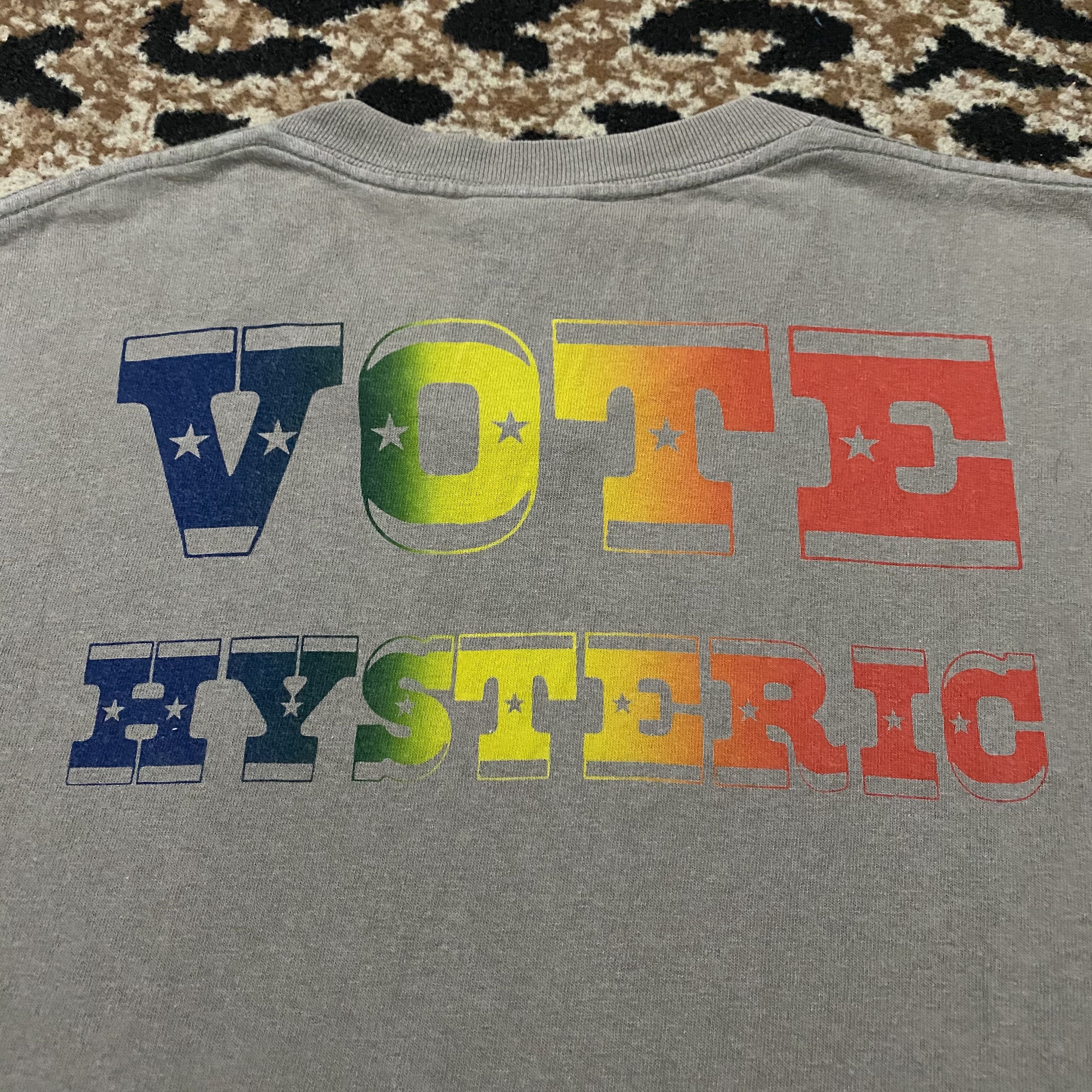 Hysteric Glamour Vintage Hysteric Glamour Vote Hysteric Tee Size US S / EU 44-46 / 1 - 5 Thumbnail
