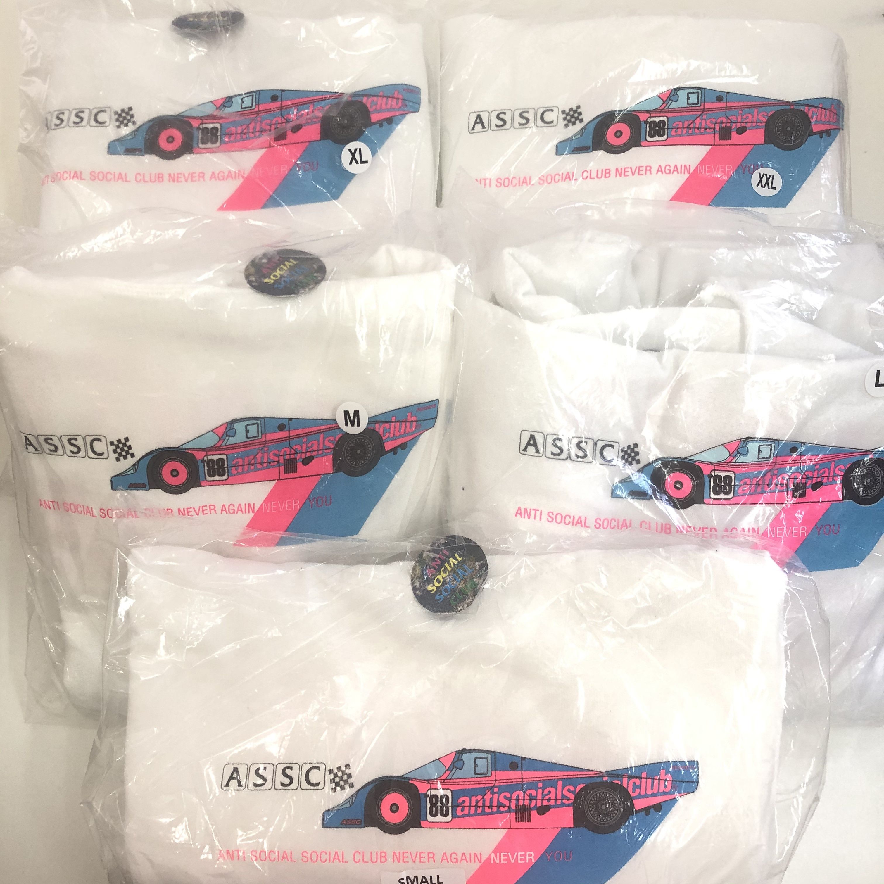 Anti Social Social Club DS ASSC Pinto White Hoodie Supreme CPFM Bape Offwhite kith Size US L / EU 52-54 / 3 - 7 Thumbnail