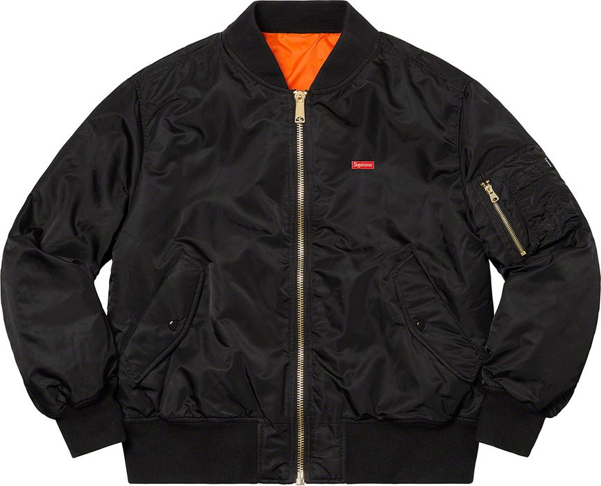 商品の特性 XL Globe MA-1 black シュプリーム ブラック supreme