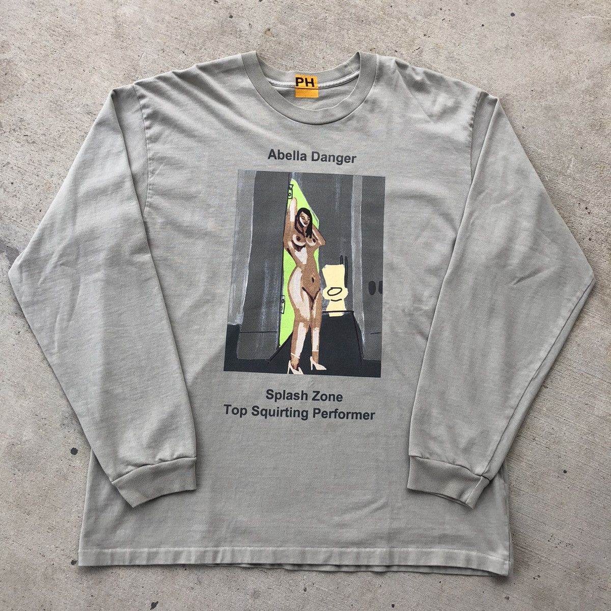 Kanye West Yeezy Season Yeezy x Pornhub Abella Danger long sleeve Grailed