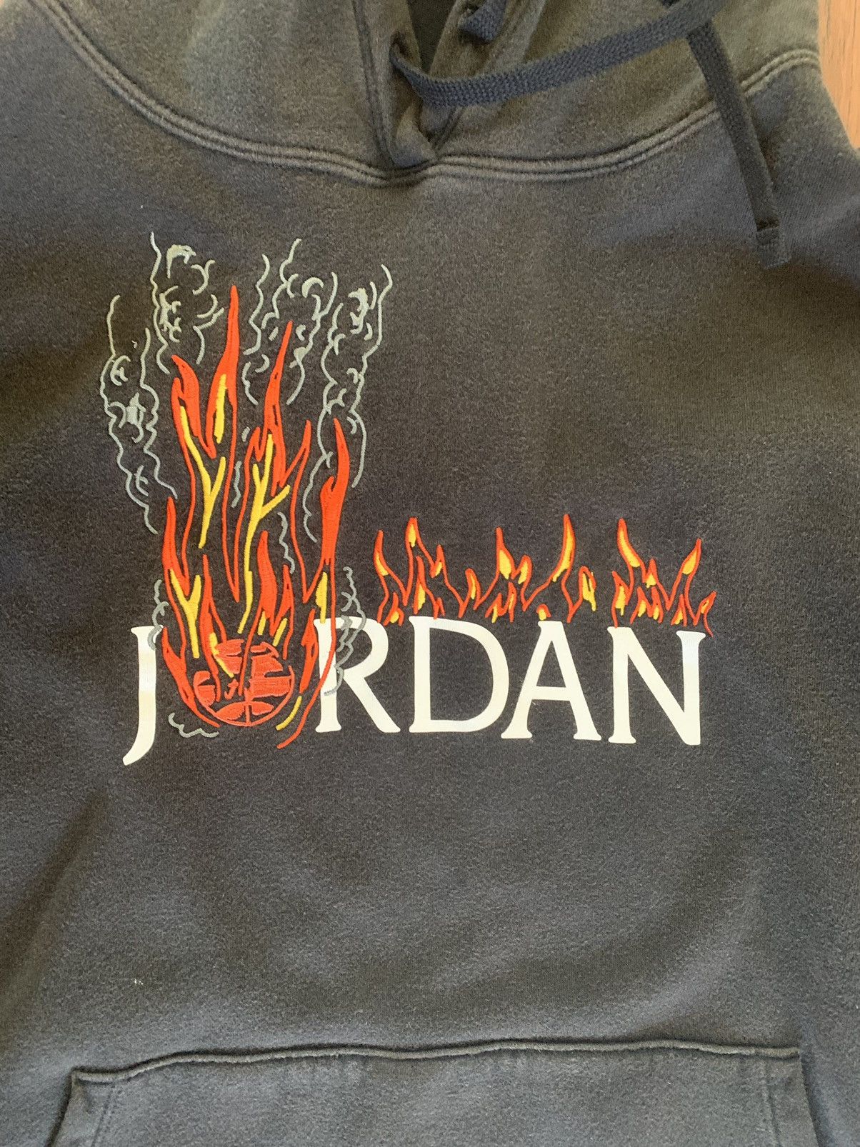 travis scott mj fleece hoodie