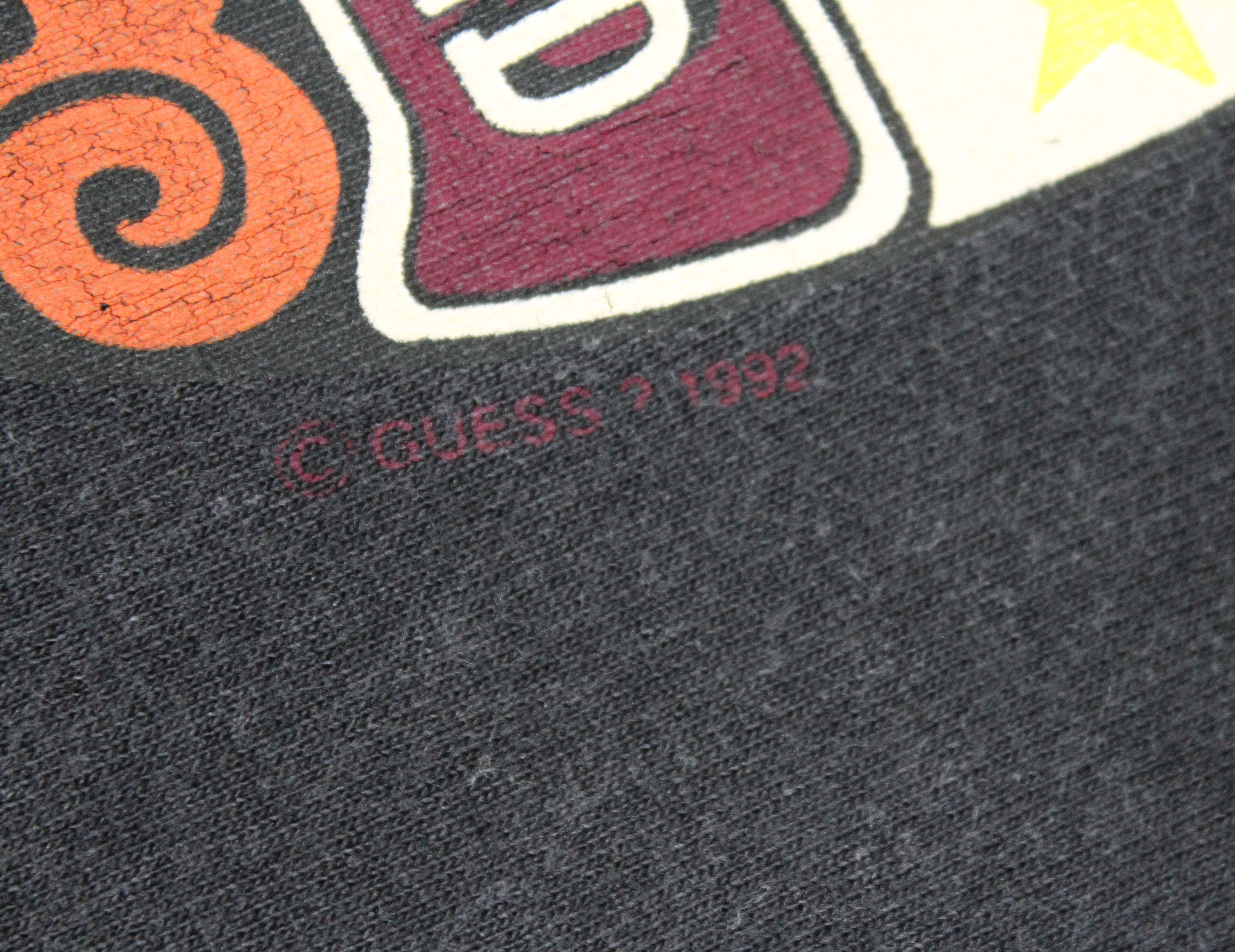 Guess Vintage GUESS USA T Shirt Single Stitch Faded Distressed Size US S / EU 44-46 / 1 - 6 Thumbnail