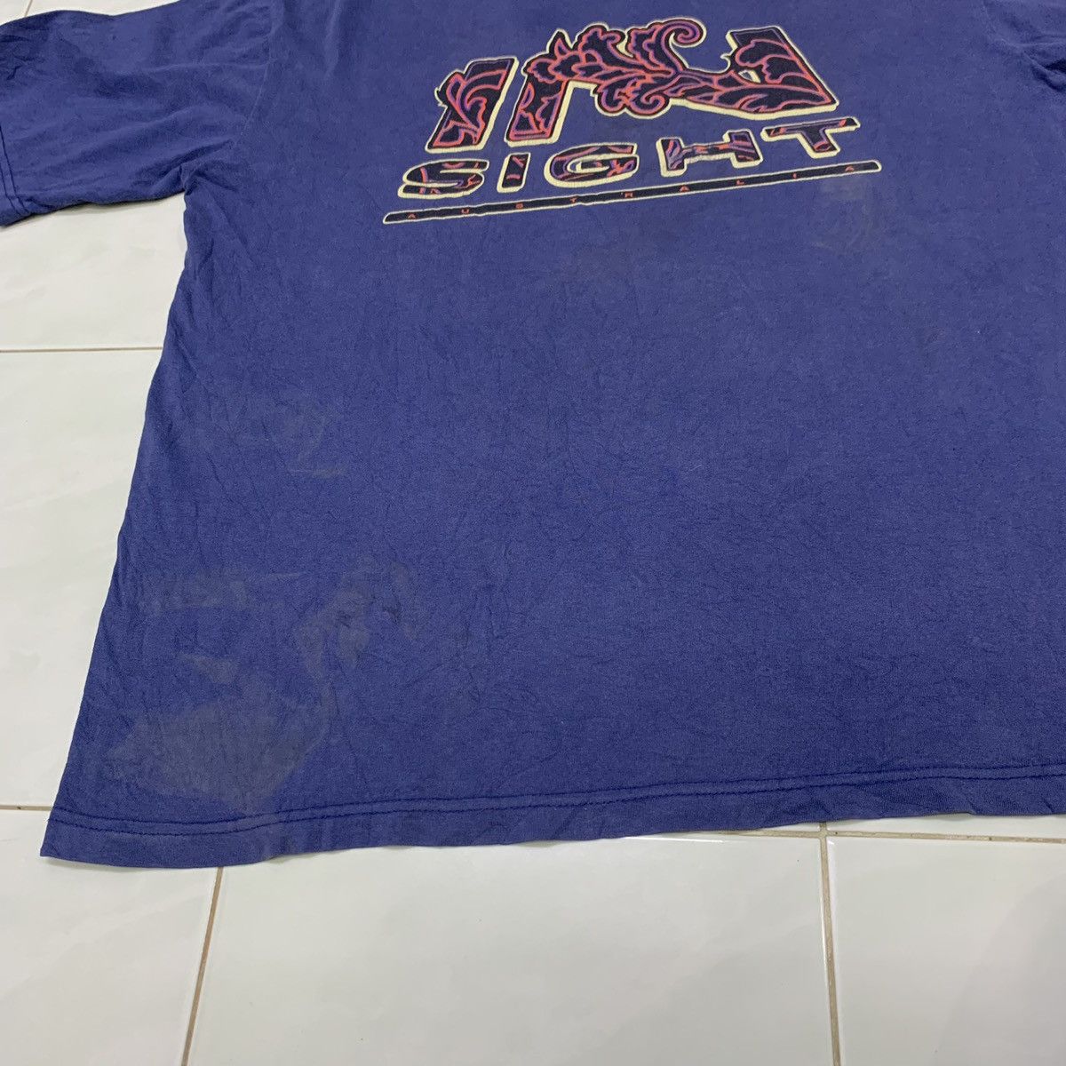 Vintage Vintage 90’s In Sight Australia Surf Art T-shirts Size US M / EU 48-50 / 2 - 9 Thumbnail