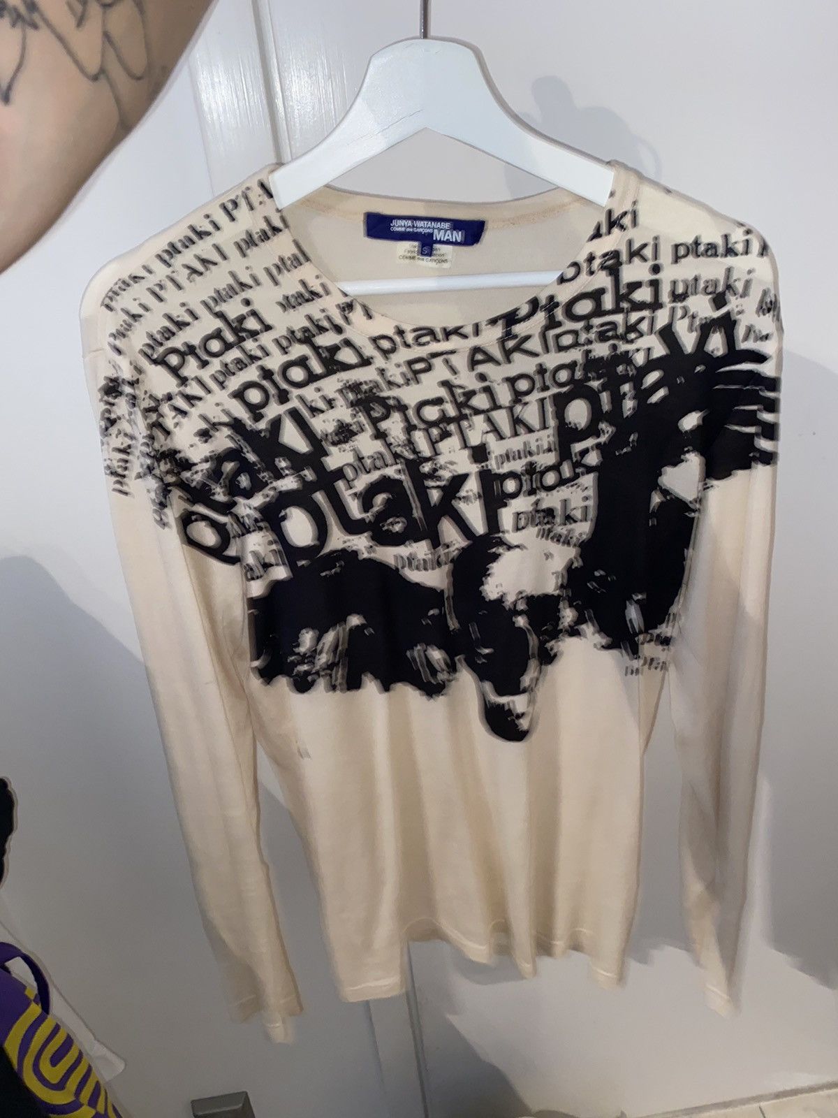 Comme des Garcons Junya Watanabe SS17 Ptaki Longsleeve Size US S / EU 44-46 / 1 - 2 Thumbnail