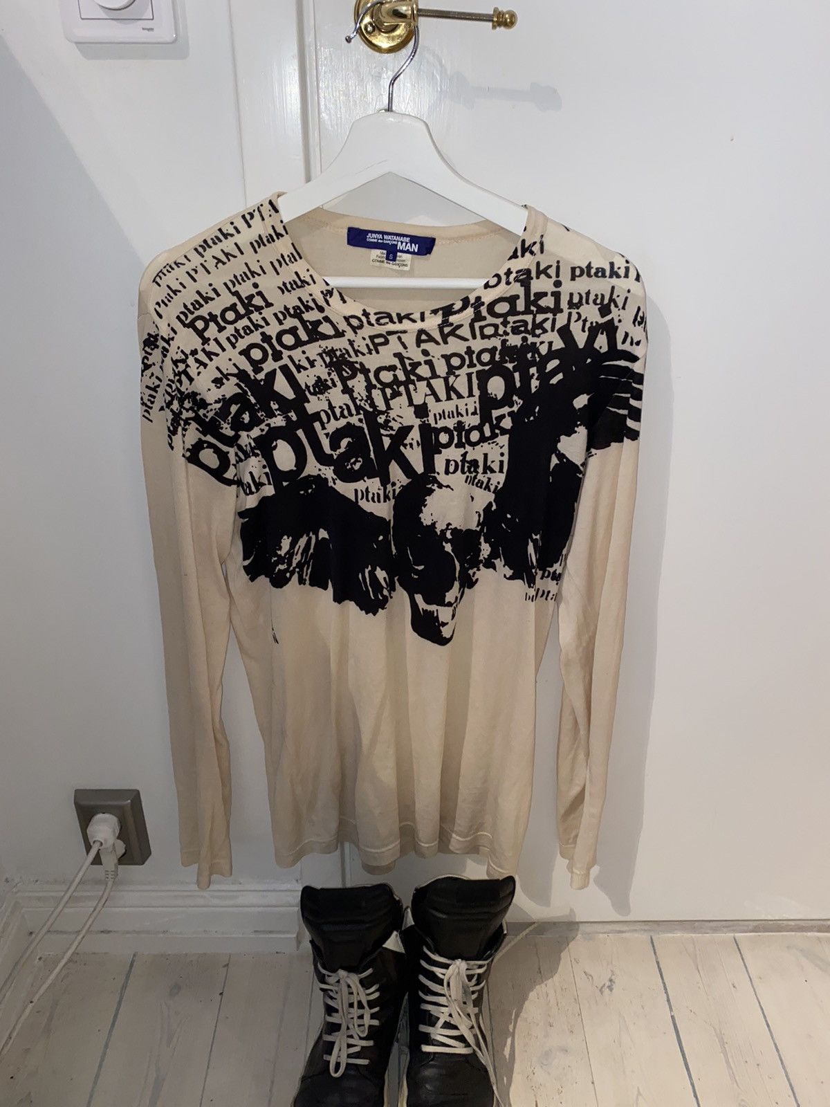 Comme des Garcons Junya Watanabe SS17 Ptaki Longsleeve Size US S / EU 44-46 / 1 - 1 Thumbnail