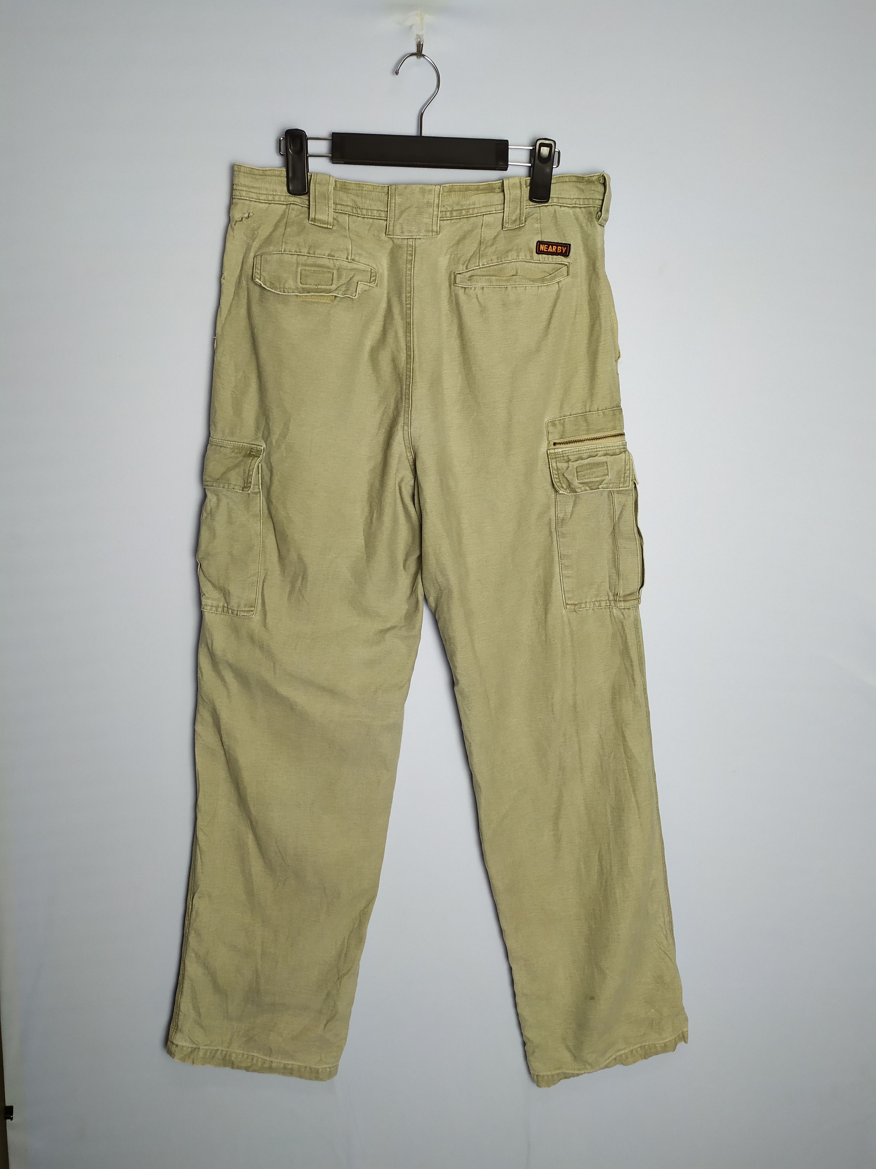 Japanese Brand Nearby Streetwear Cargo Pants waist 32 Size US 32 / EU 48 - 9 Thumbnail