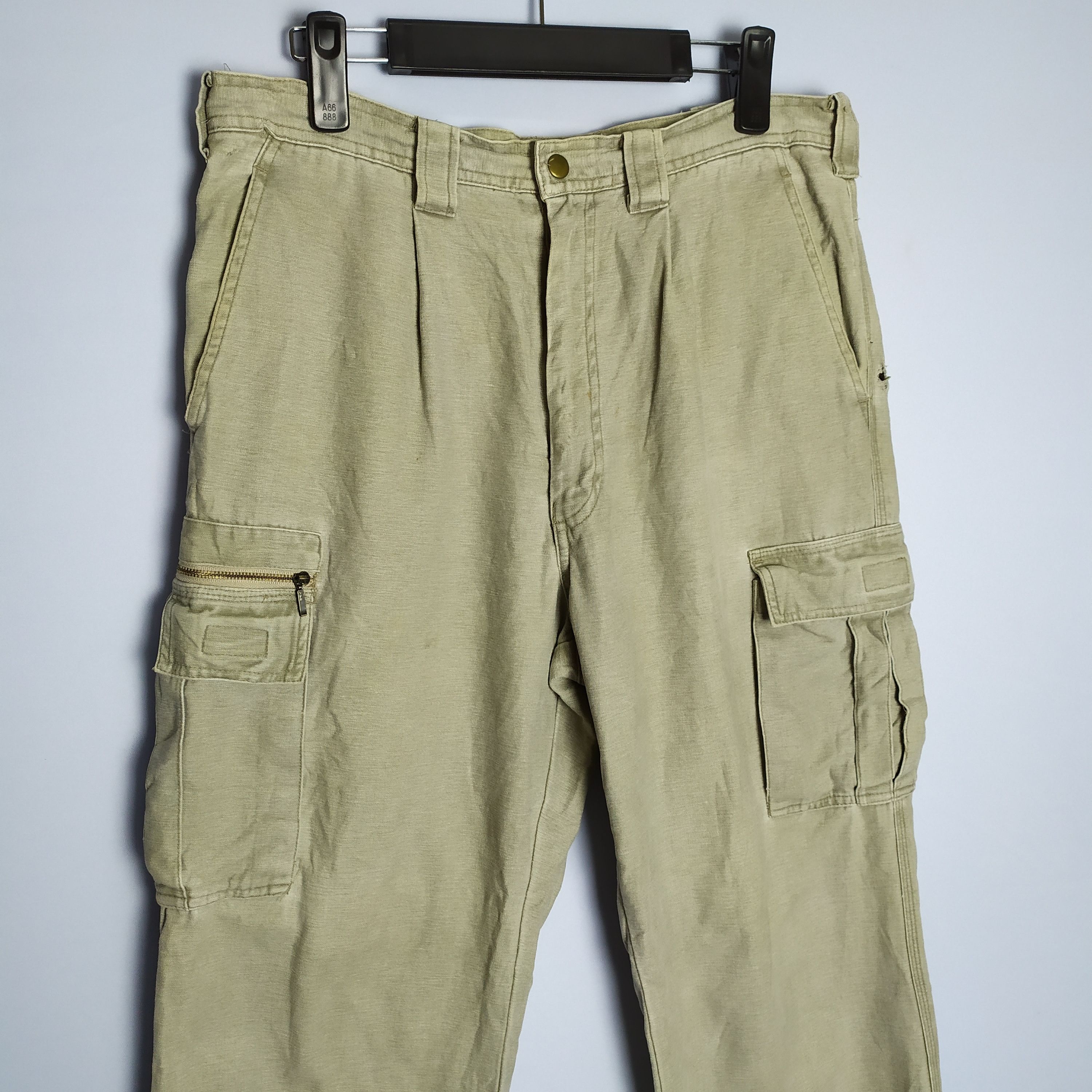 Japanese Brand Nearby Streetwear Cargo Pants waist 32 Size US 32 / EU 48 - 2 Thumbnail
