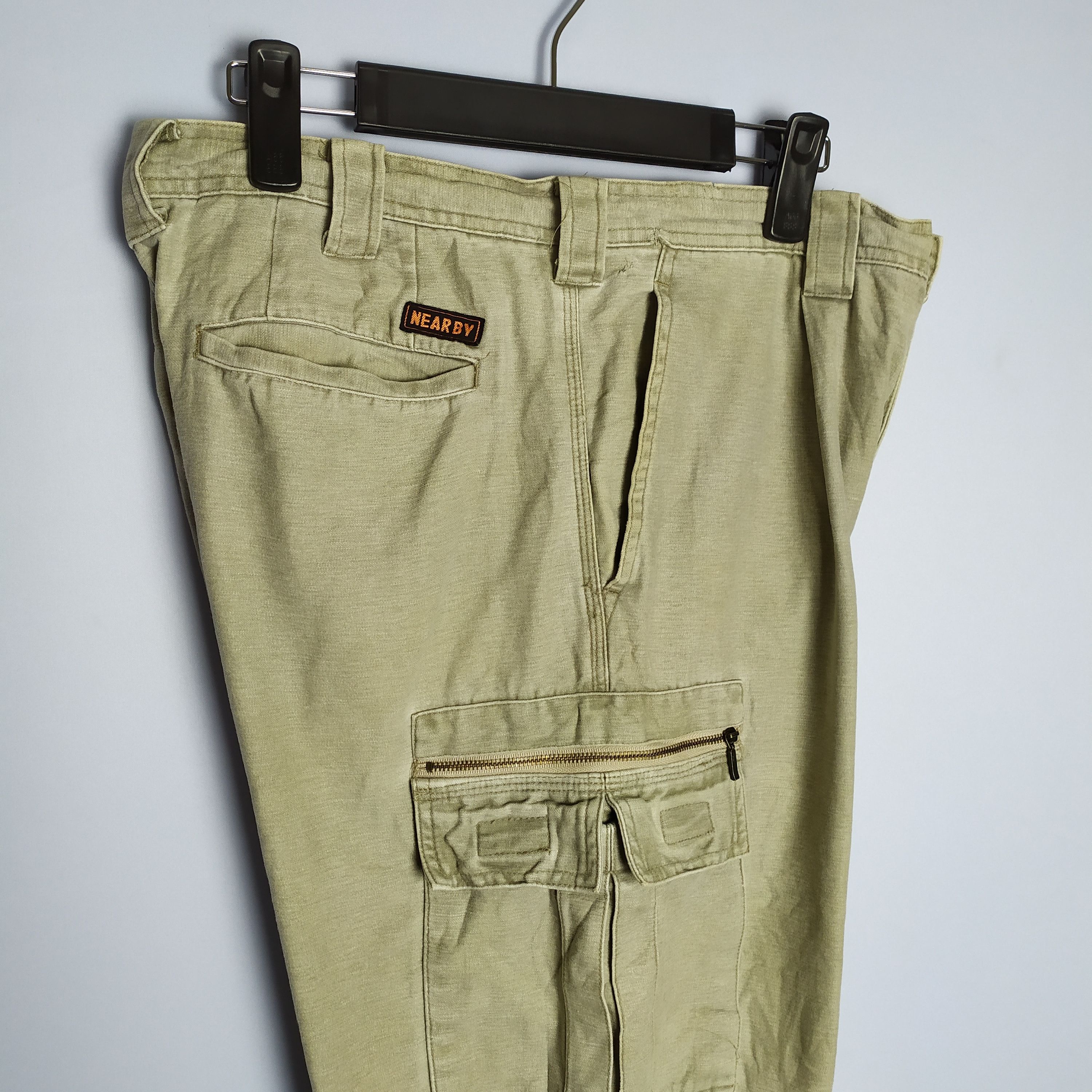 Japanese Brand Nearby Streetwear Cargo Pants waist 32 Size US 32 / EU 48 - 15 Thumbnail