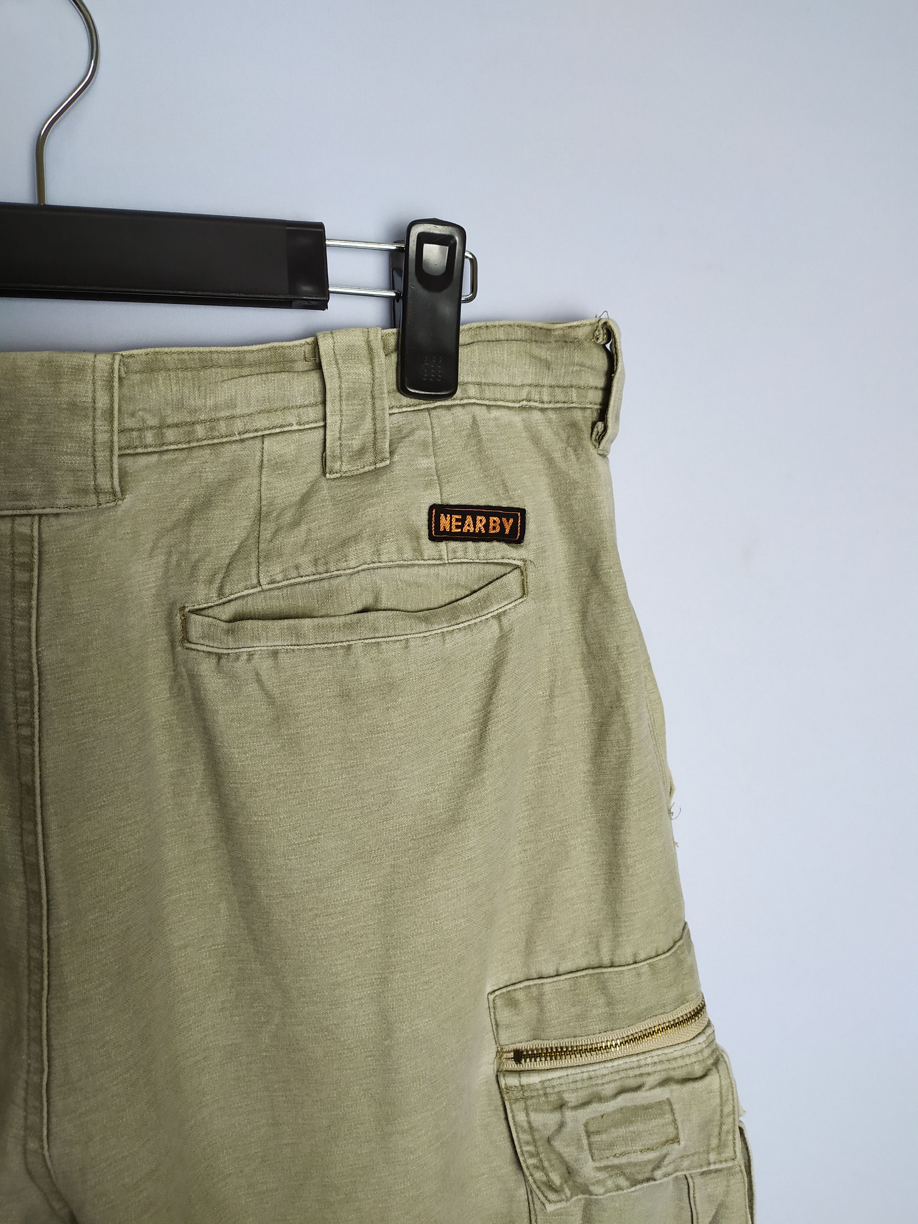 Japanese Brand Nearby Streetwear Cargo Pants waist 32 Size US 32 / EU 48 - 13 Thumbnail