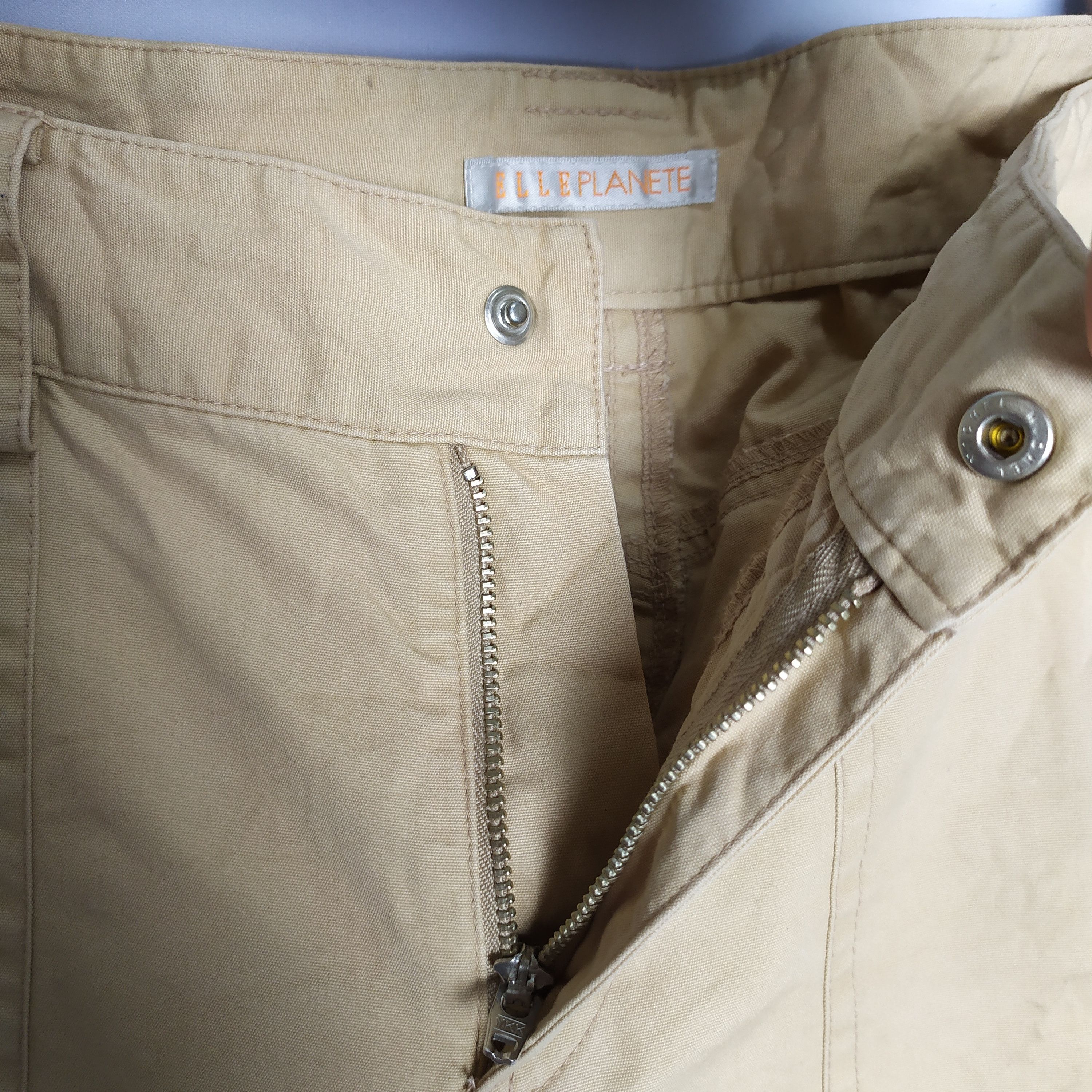 Designer × Japanese Brand Elle Planete Streetwear Cargo Pants waist 28 Size US 28 / EU 44 - 7 Thumbnail