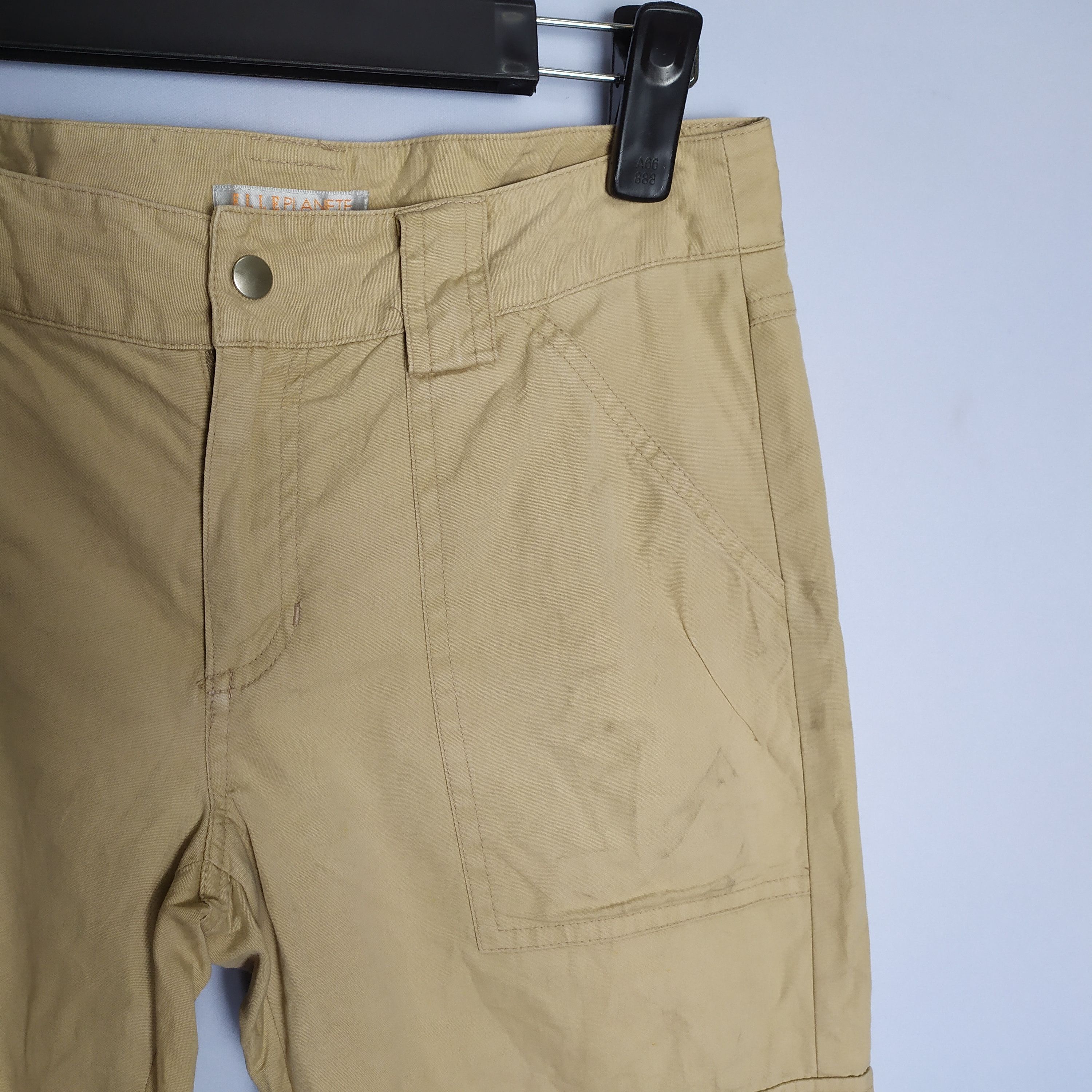 Designer × Japanese Brand Elle Planete Streetwear Cargo Pants waist 28 Size US 28 / EU 44 - 6 Thumbnail