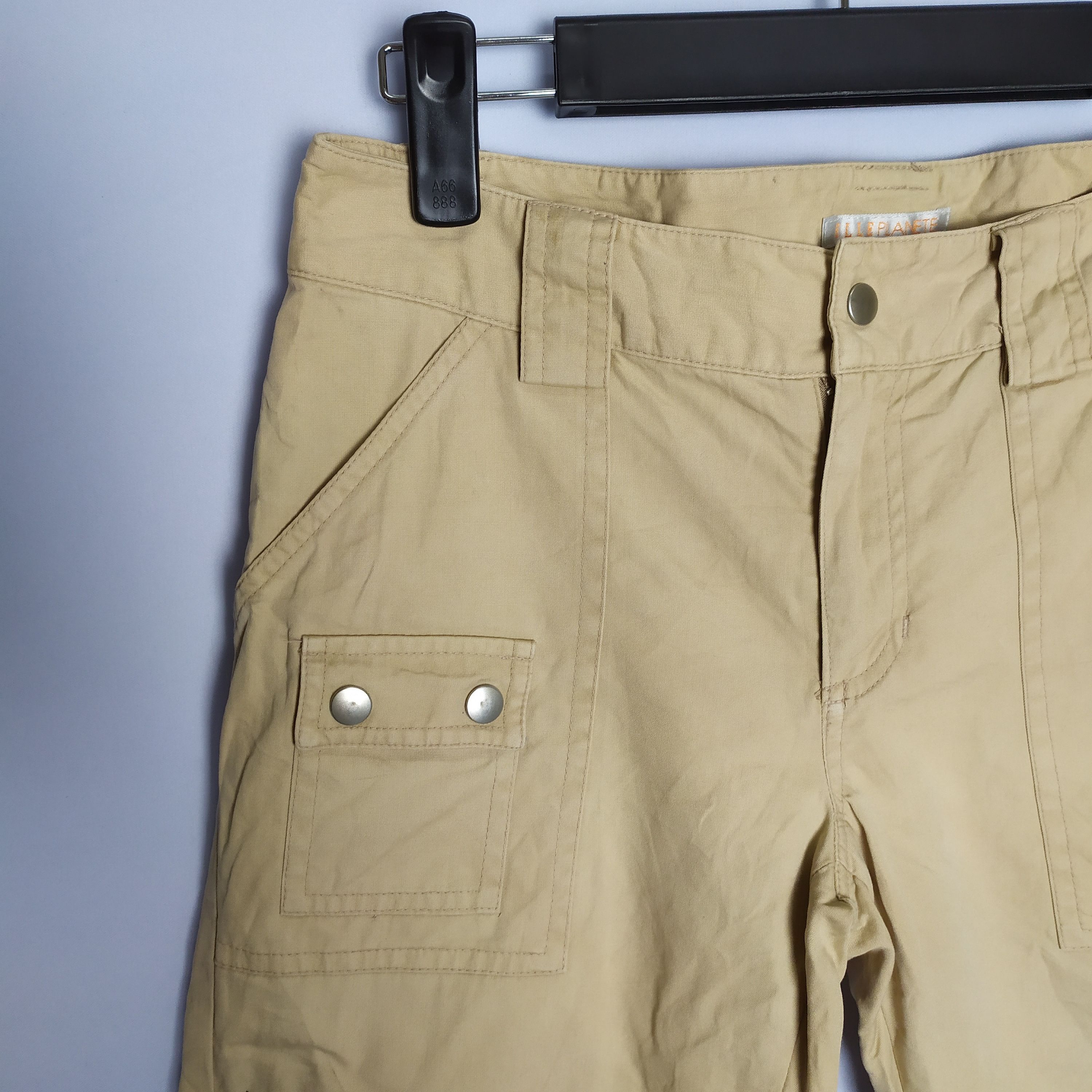 Designer × Japanese Brand Elle Planete Streetwear Cargo Pants waist 28 Size US 28 / EU 44 - 5 Thumbnail