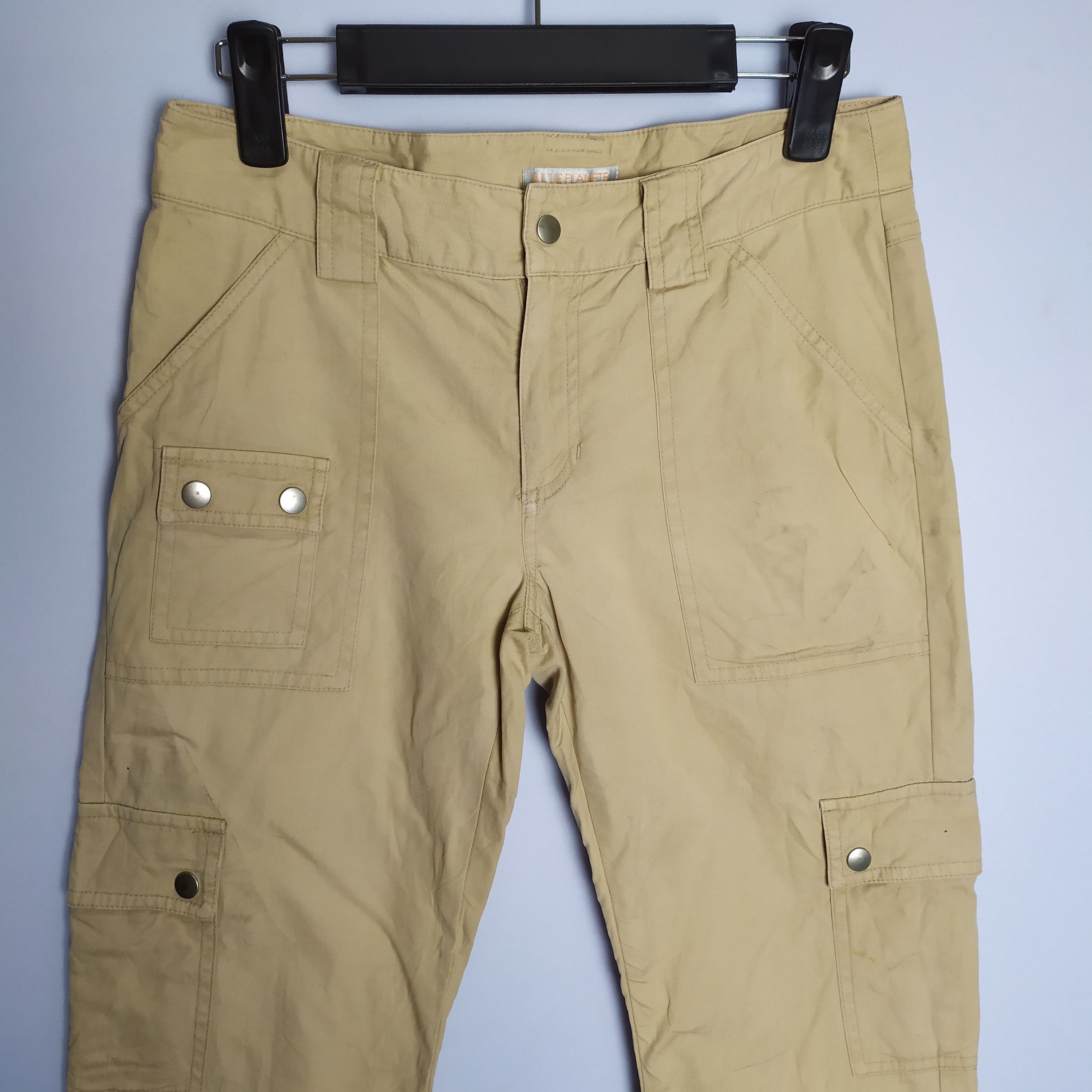 Designer × Japanese Brand Elle Planete Streetwear Cargo Pants waist 28 Size US 28 / EU 44 - 2 Thumbnail