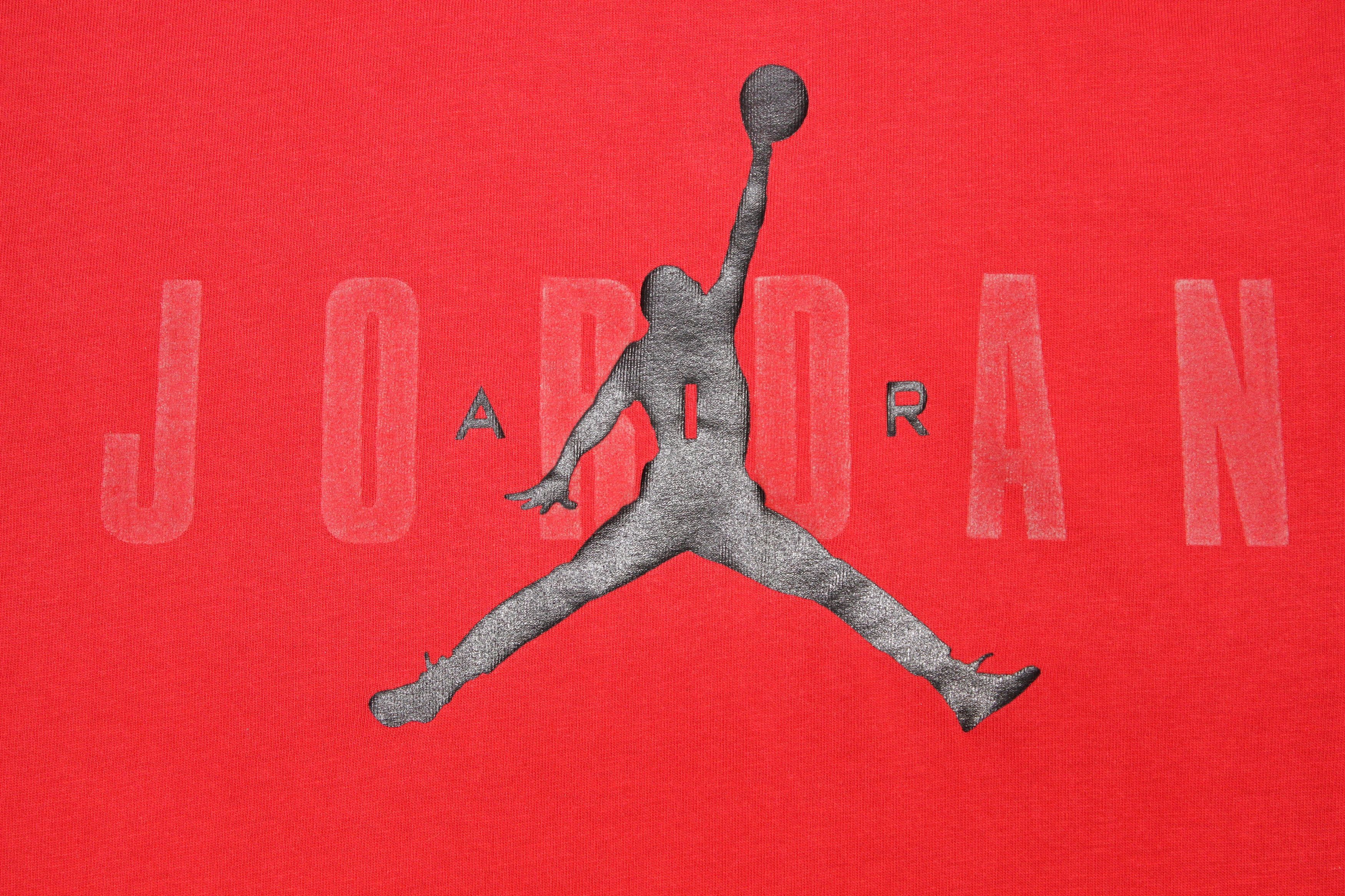 Nike 90S Jordan Big Logo T-Shirt Size US XL / EU 56 / 4 - 3 Thumbnail